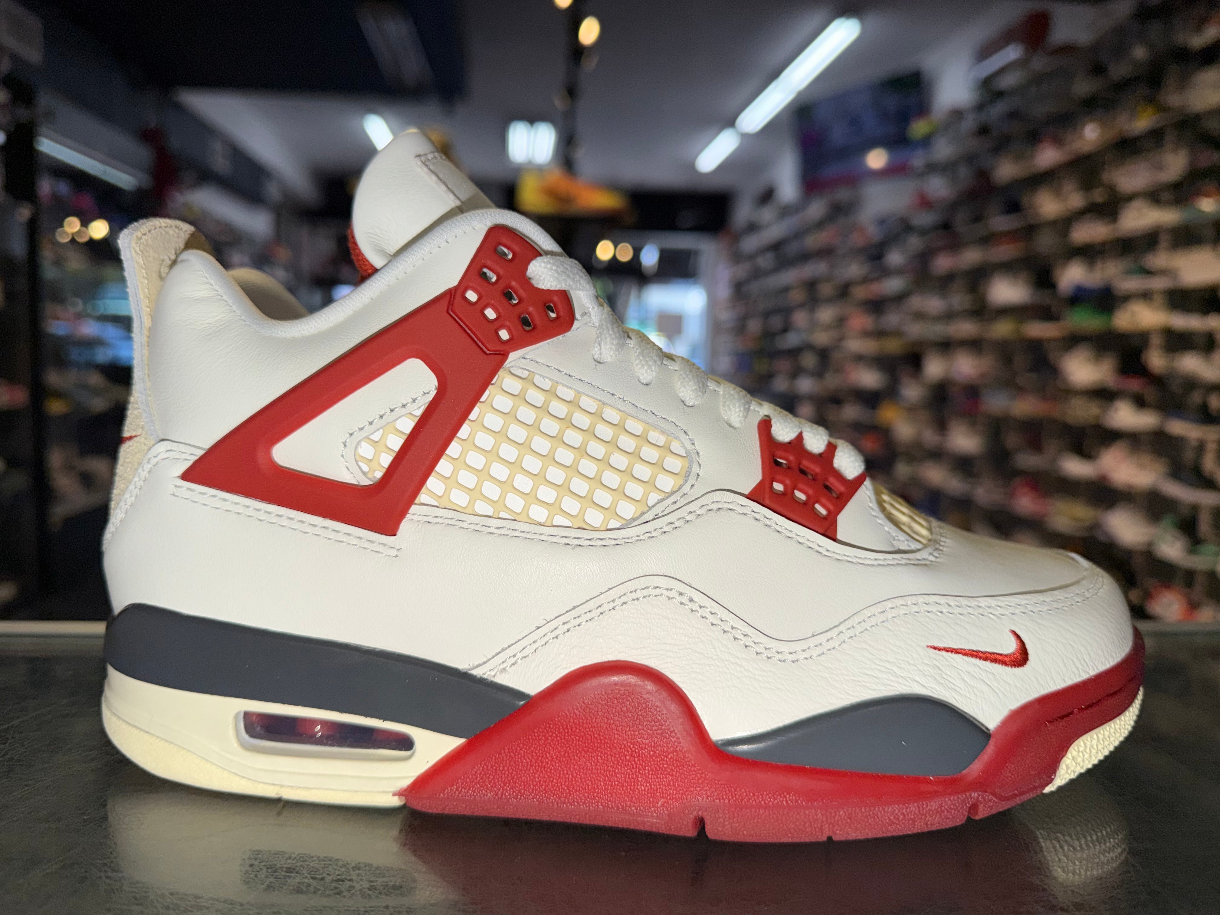 Size 9.5 Air Jordan 4 Nigel Sylvester "Brick After Brick" Brand New