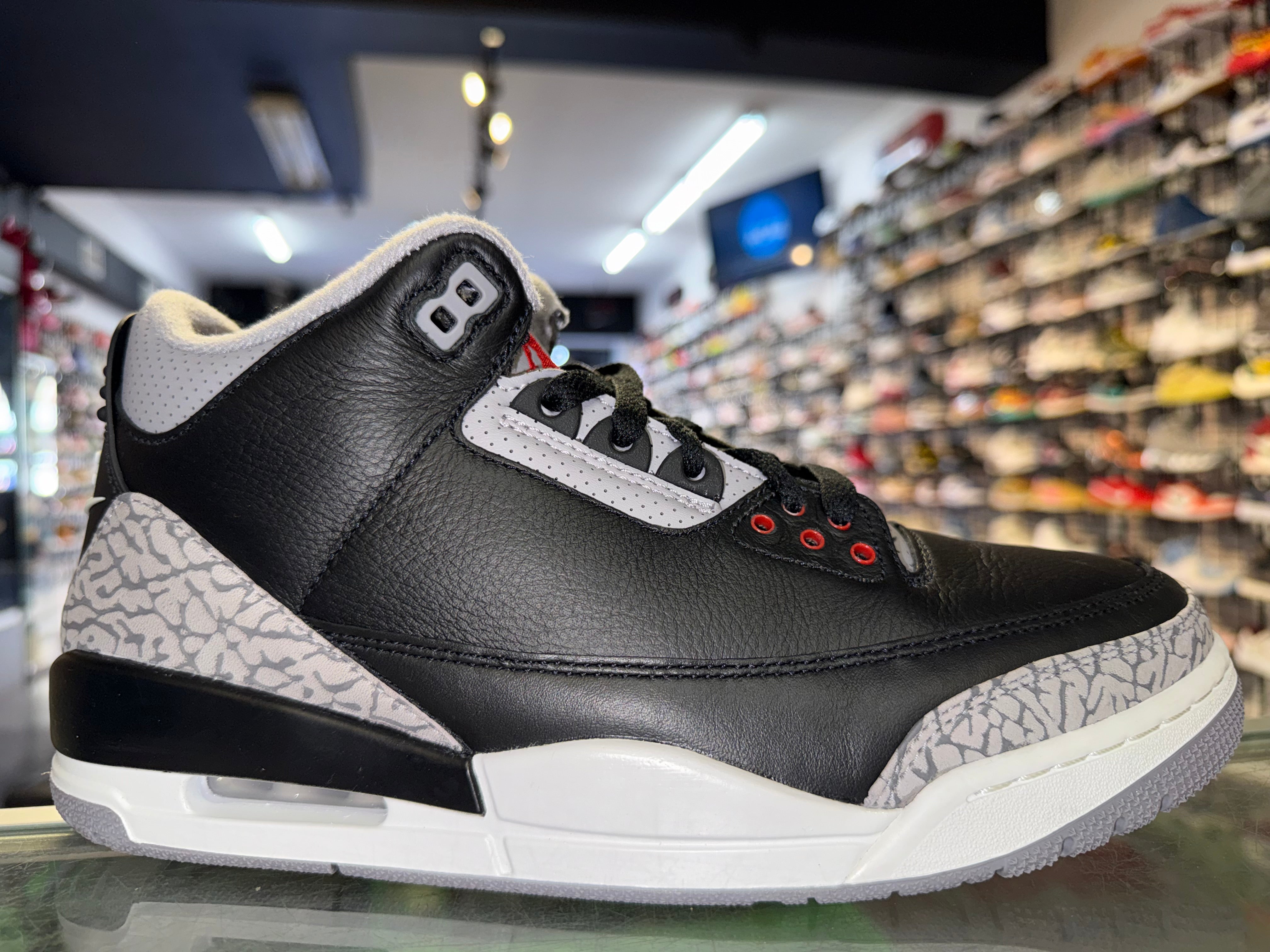 Size 9 Air Jordan 3 "Black Cement"