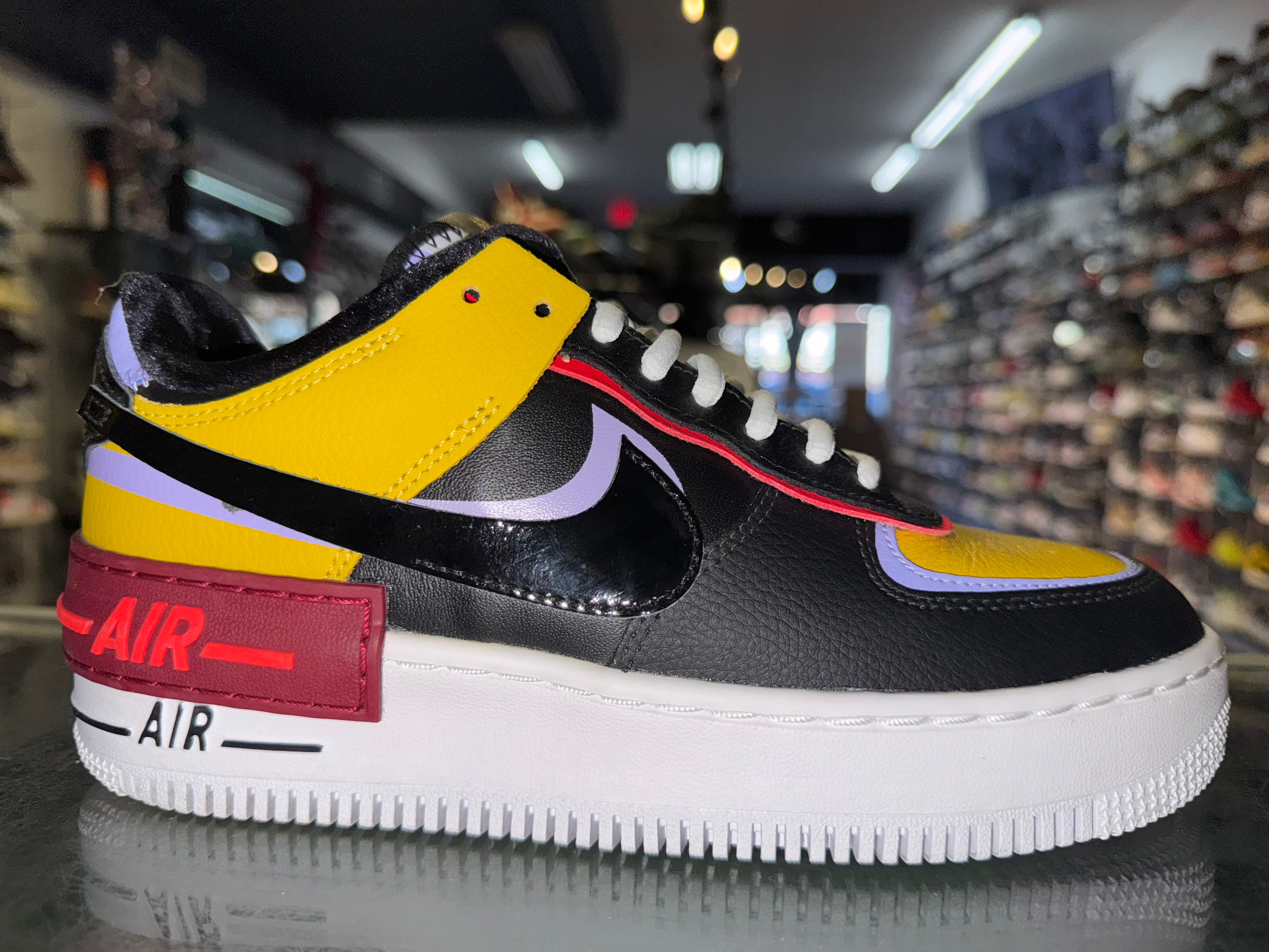 Size 5.5 (7W) Air Force 1 "Sisterhood Black"