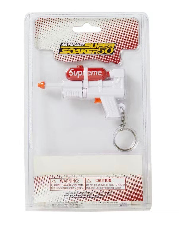 Supreme Smallest Super Soaker Keychain (SS19) “White” Brand New