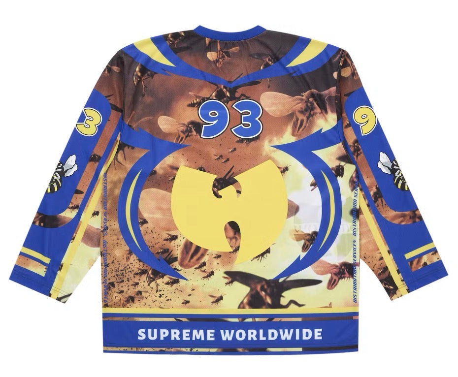 Size L Supreme Wu-Tang Clan Jersey “Blue”