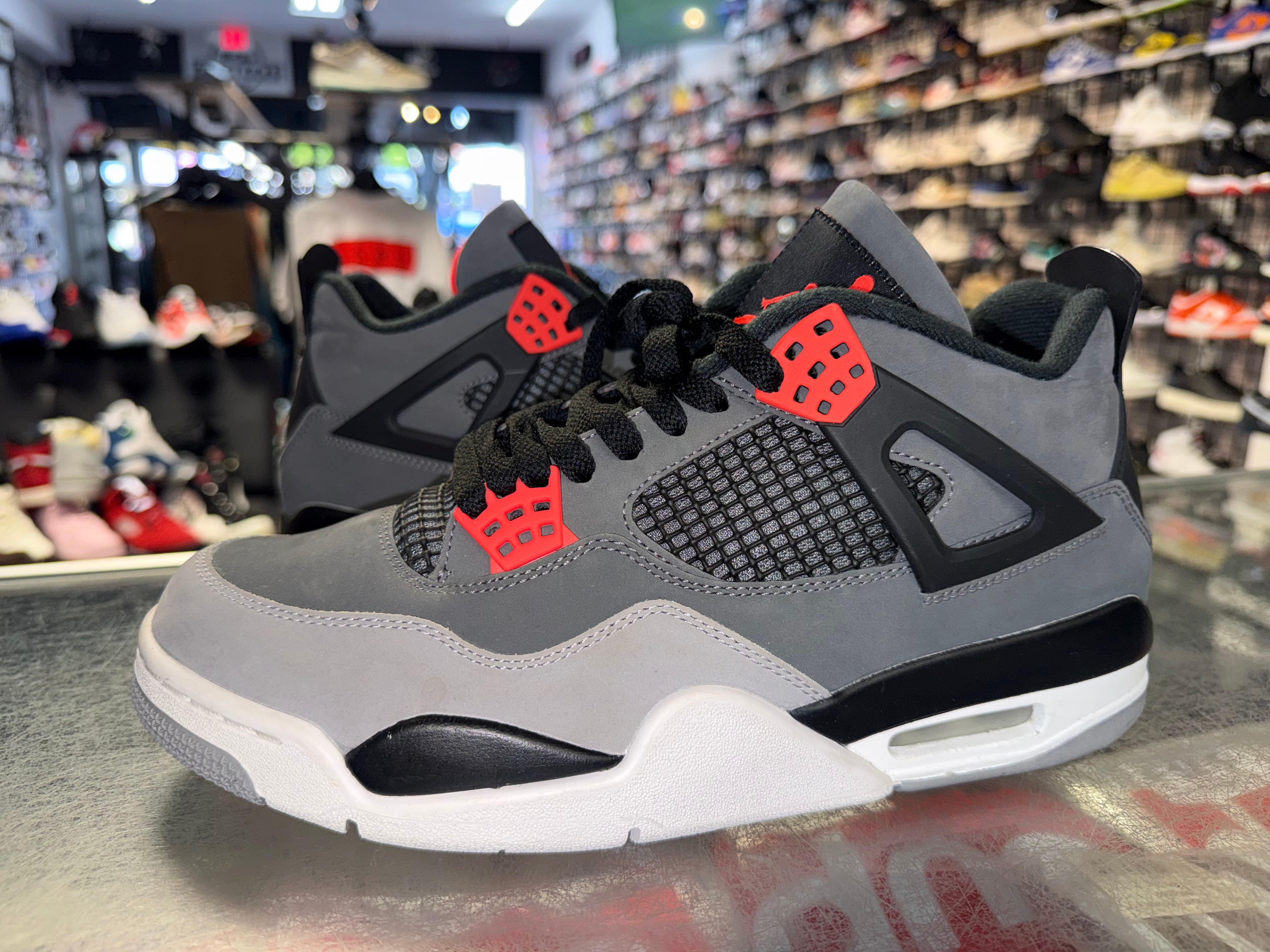 Size 9.5 Air Jordan 4 "Infrared"