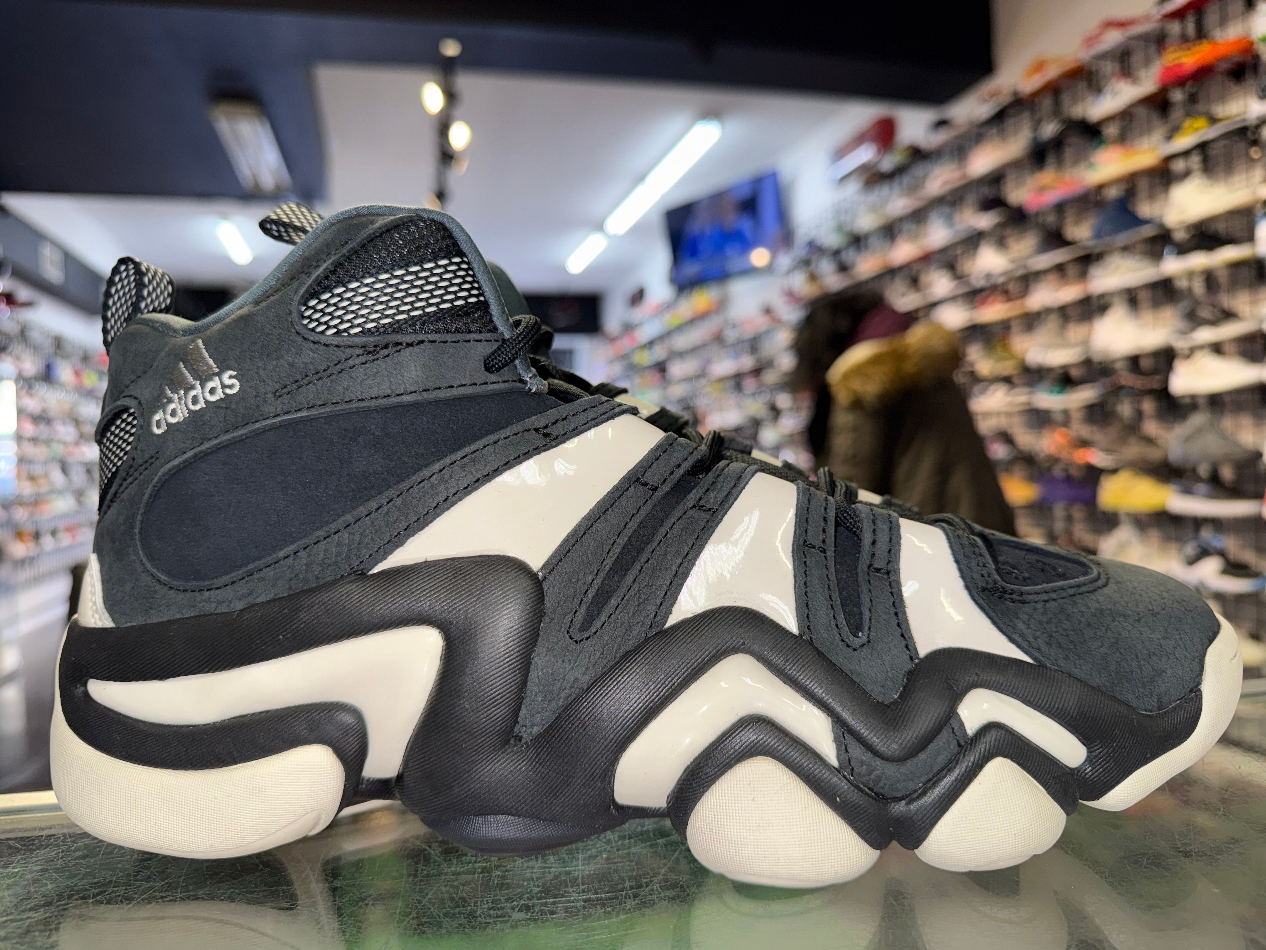 Size 12 Adidas Crazy 8 "Black White" Brand New