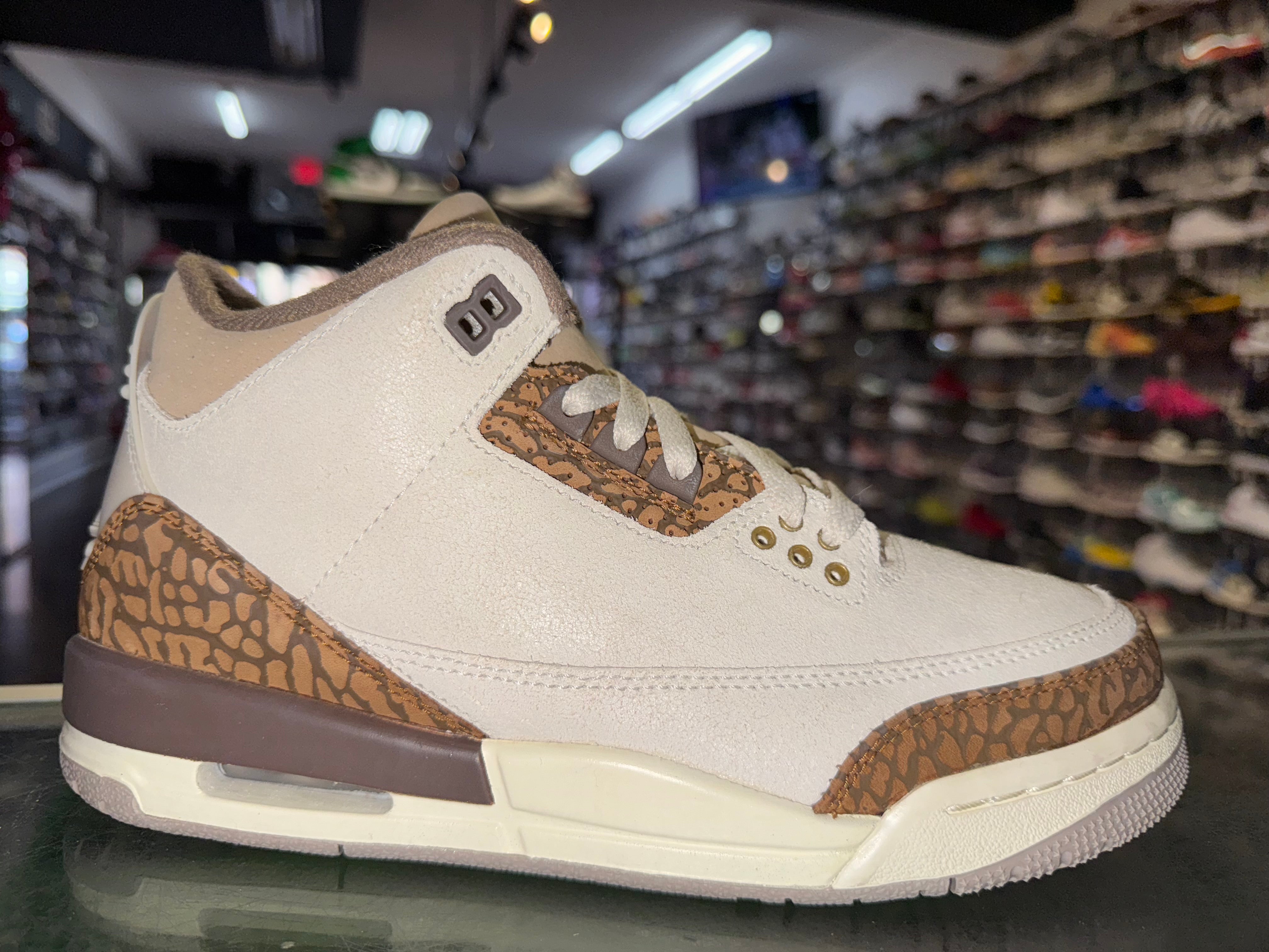 Size 7y Air Jordan 3 "Palomino"