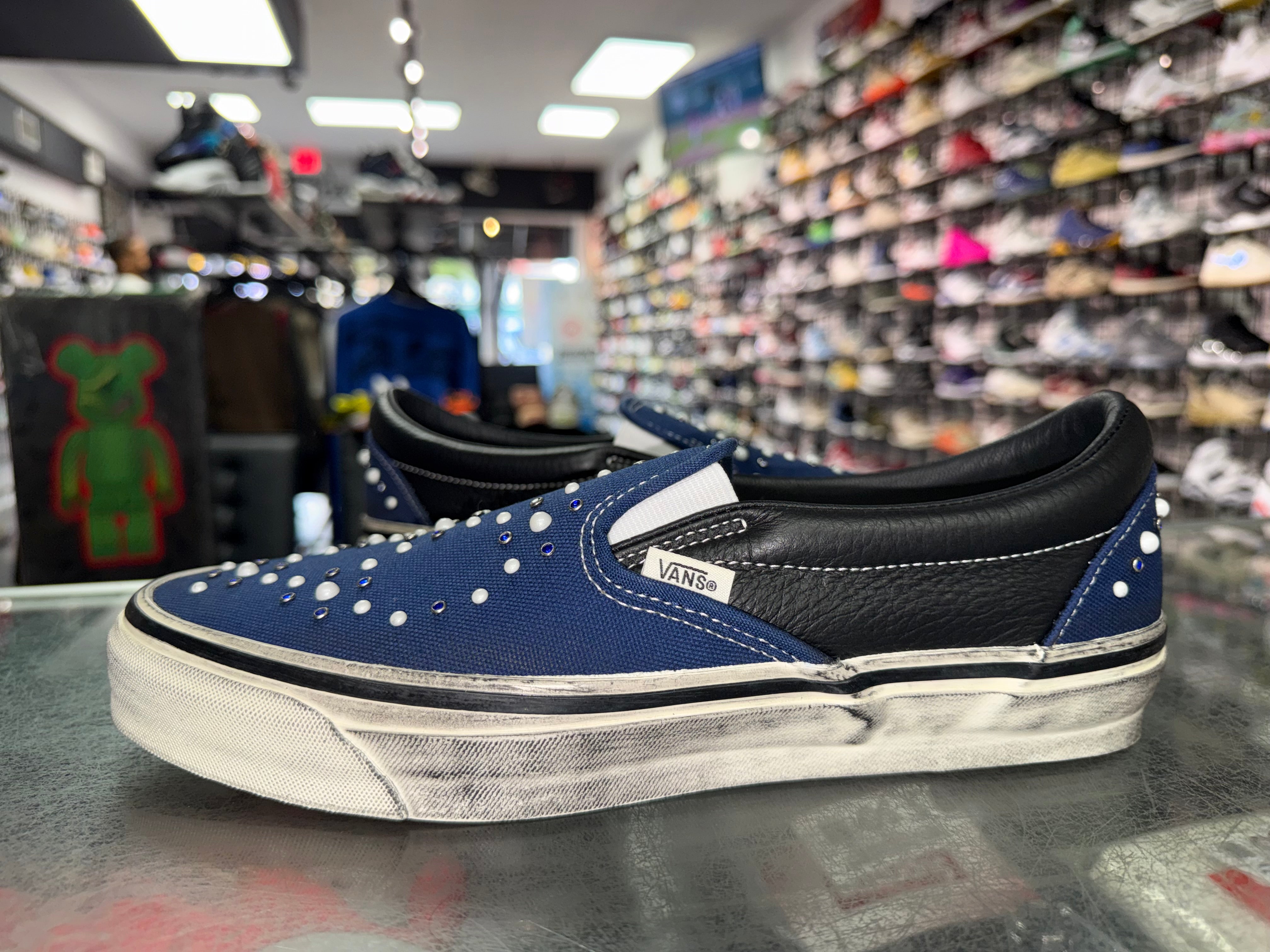 Size 10 Vans LX Classic Slip On 98 "Pearlized Pack Indigo"