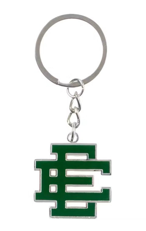Eric Emanuel EE Keychain “Green” Brand New