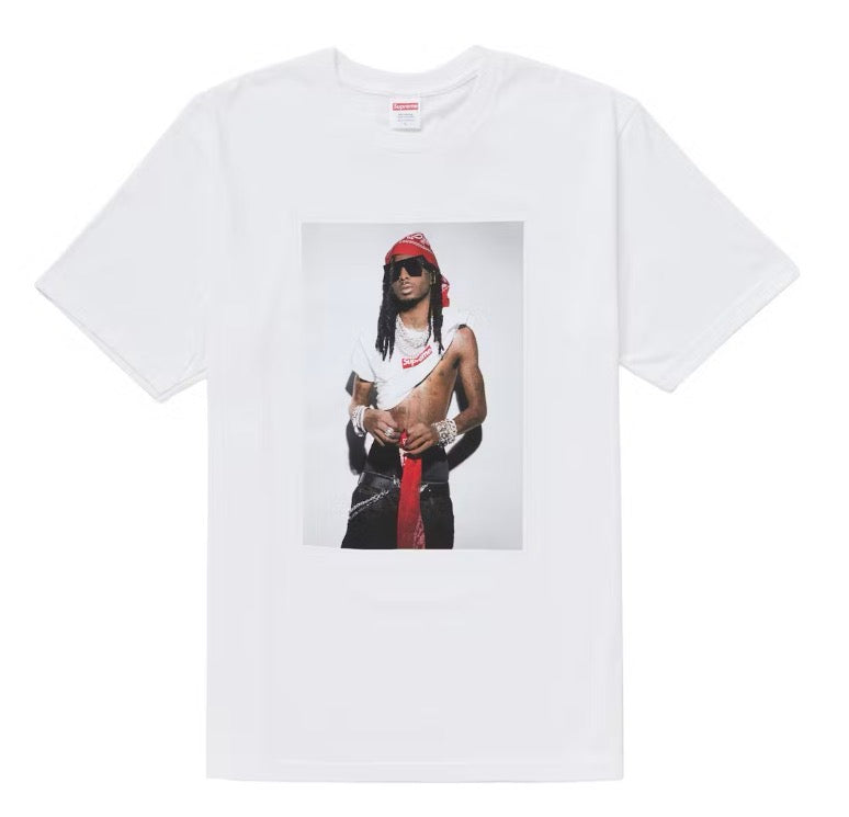 Size XL Supreme Playboi Carti Tee “White”