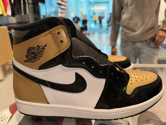 Size 10.5 Air Jordan 1 “Gold Toe” Brand New (Mall)