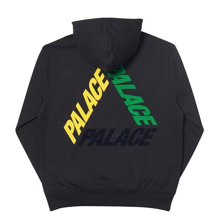 Size S Palace Flocka P3 Hoodie “Black”