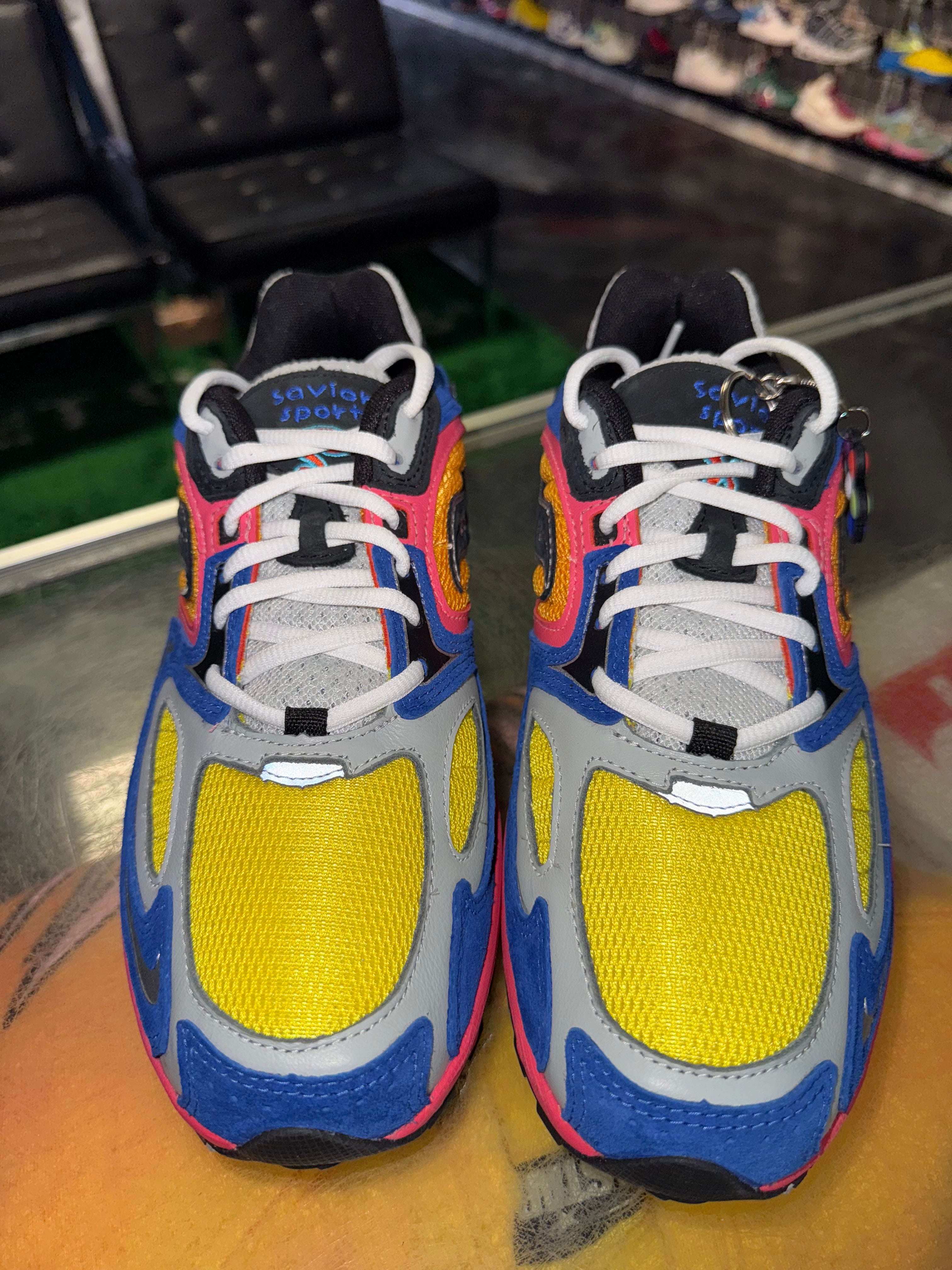 Size 9 Saucony Grid Jazz 9 Jae Tips "I Love You But I'm Busy" Brand New