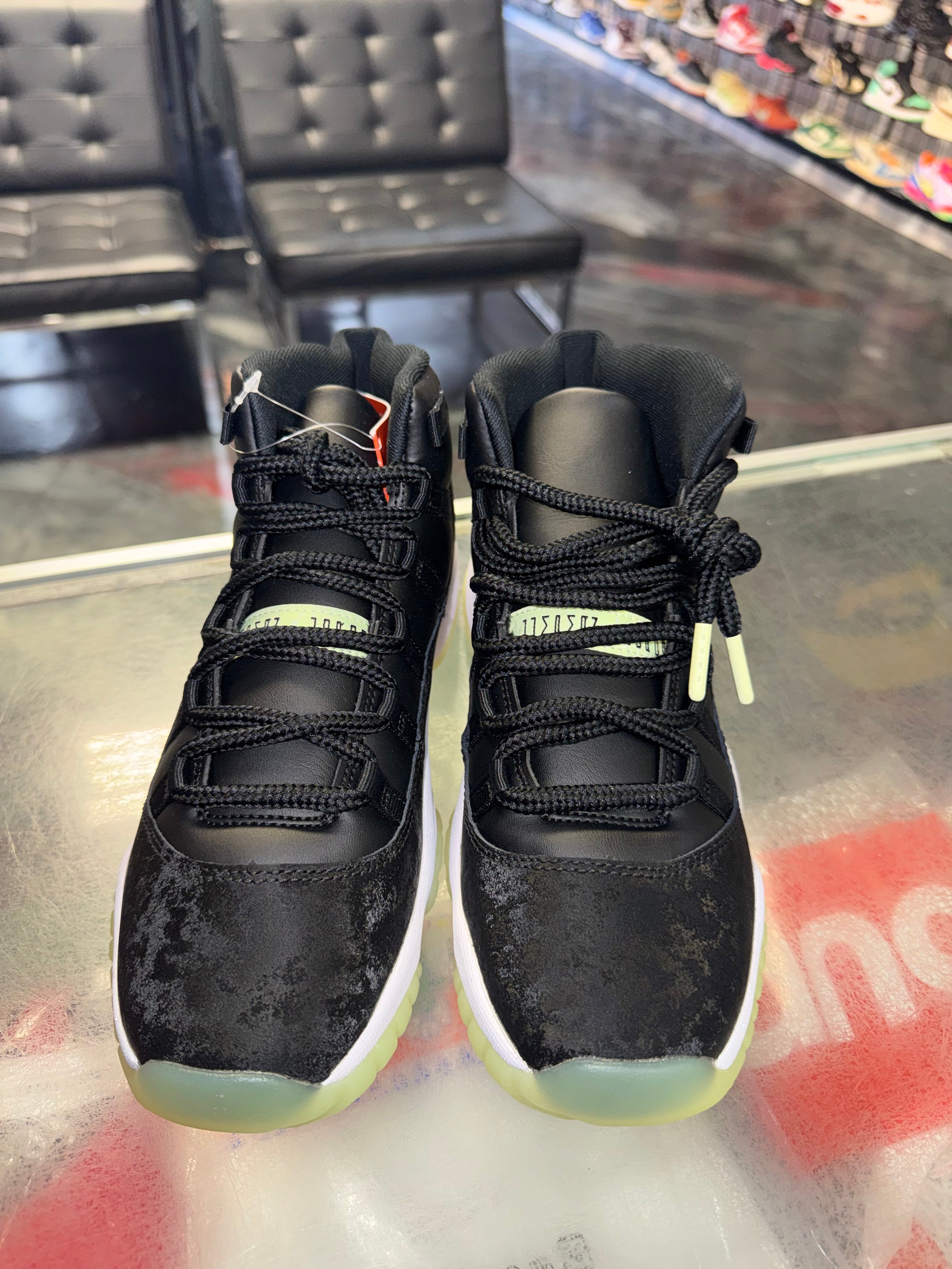 Size 6y Air Jordan 11 “Barely Volt” Brand New