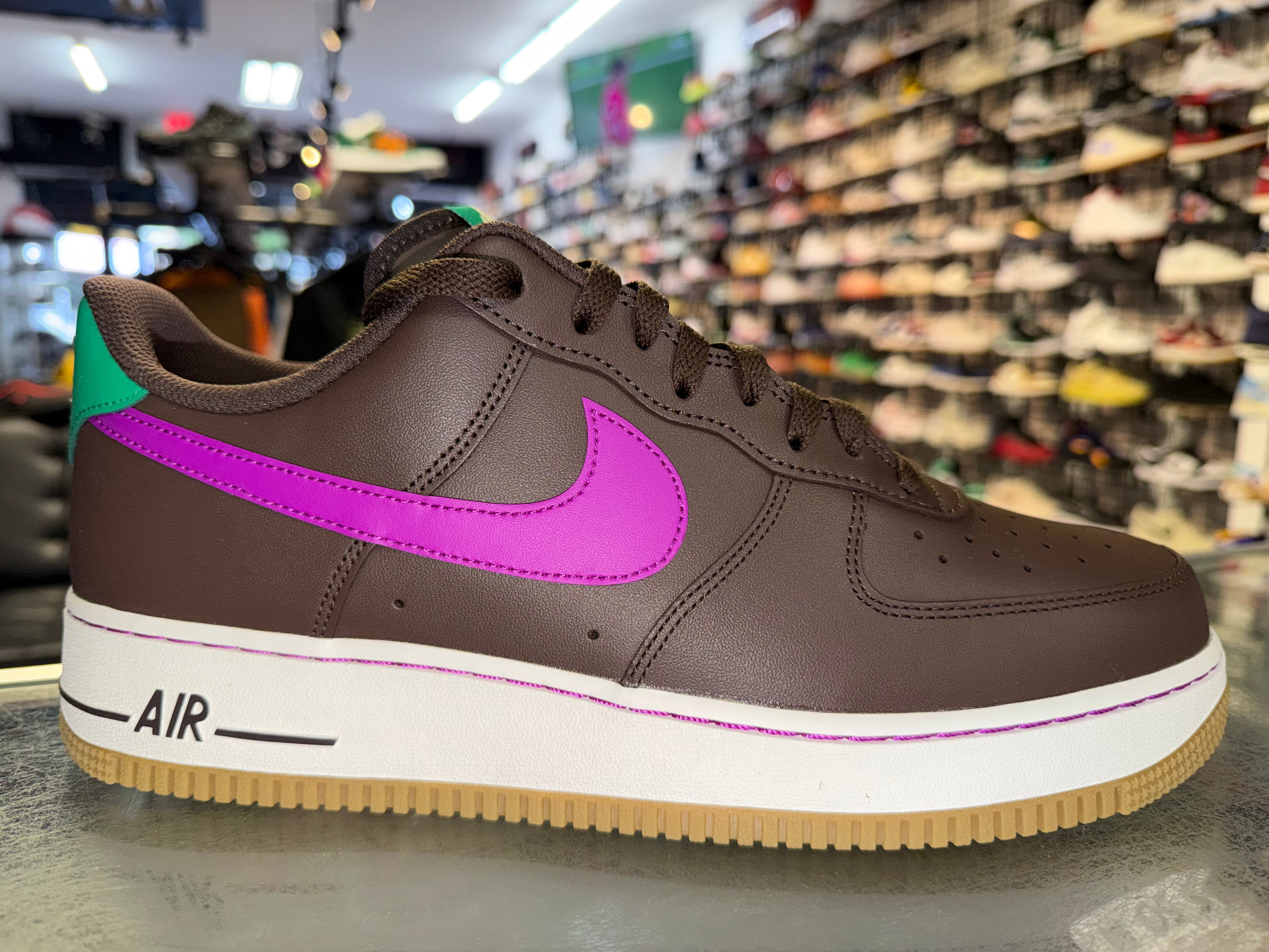 Size 12 Air Force 1 "Baroque Brown Vivid Purple" Brand New
