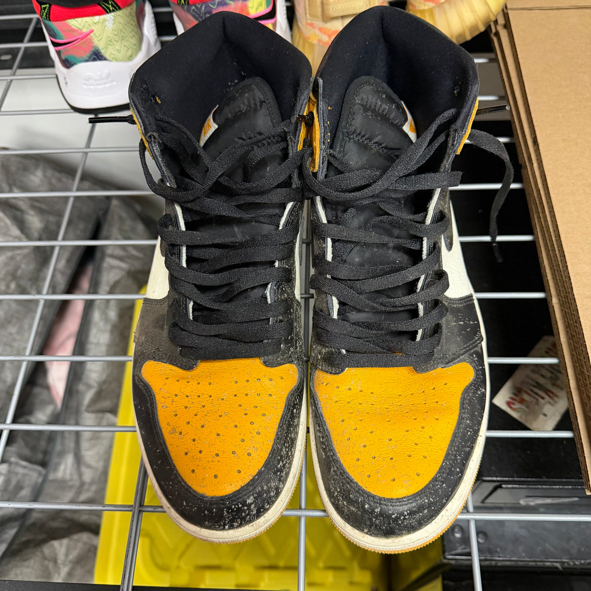 Size 13 Air Jordan 1 Retro High OG "Taxi" - NB