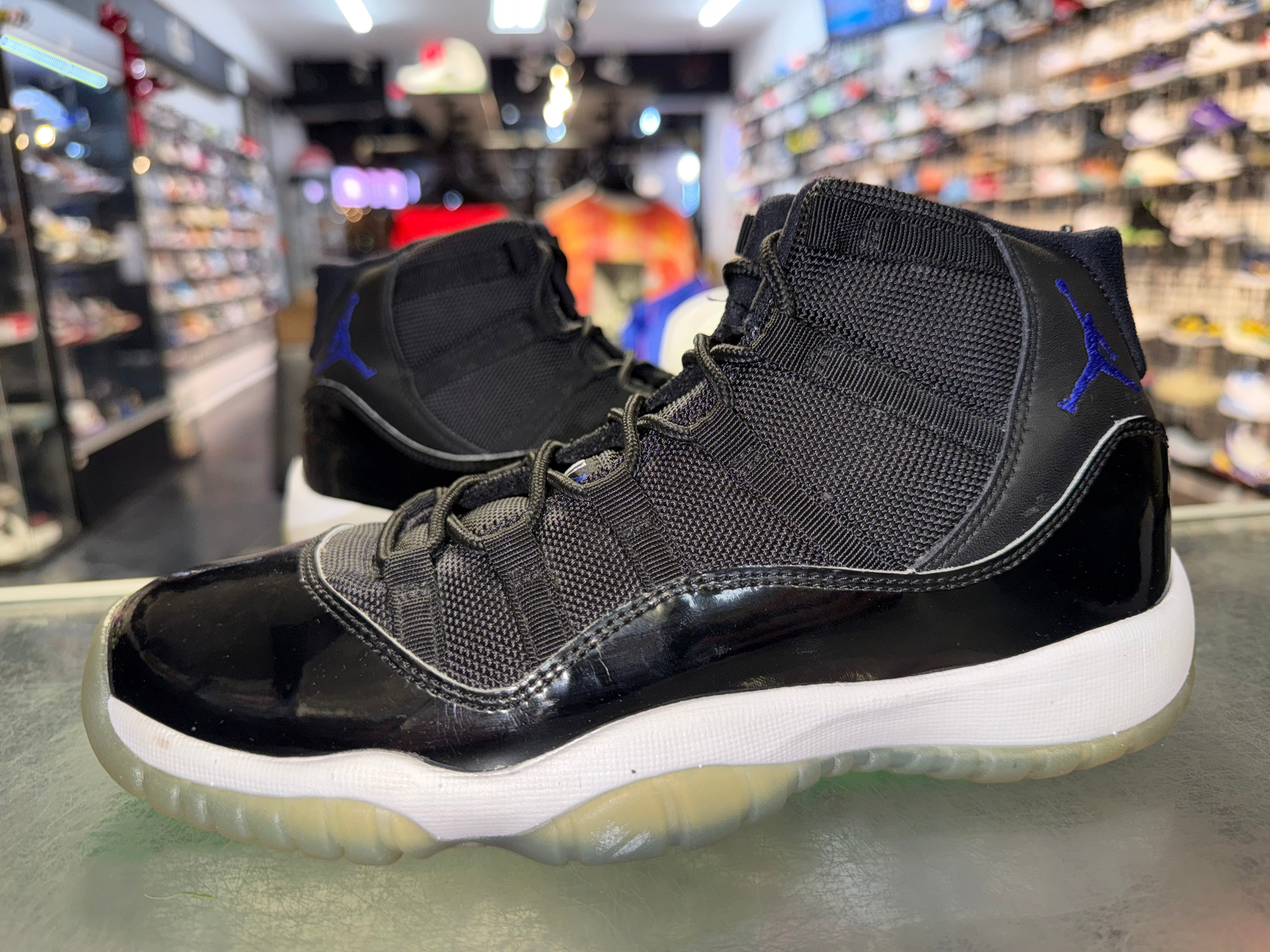 Size 5.5y Air Jordan 11 "Space Jam"