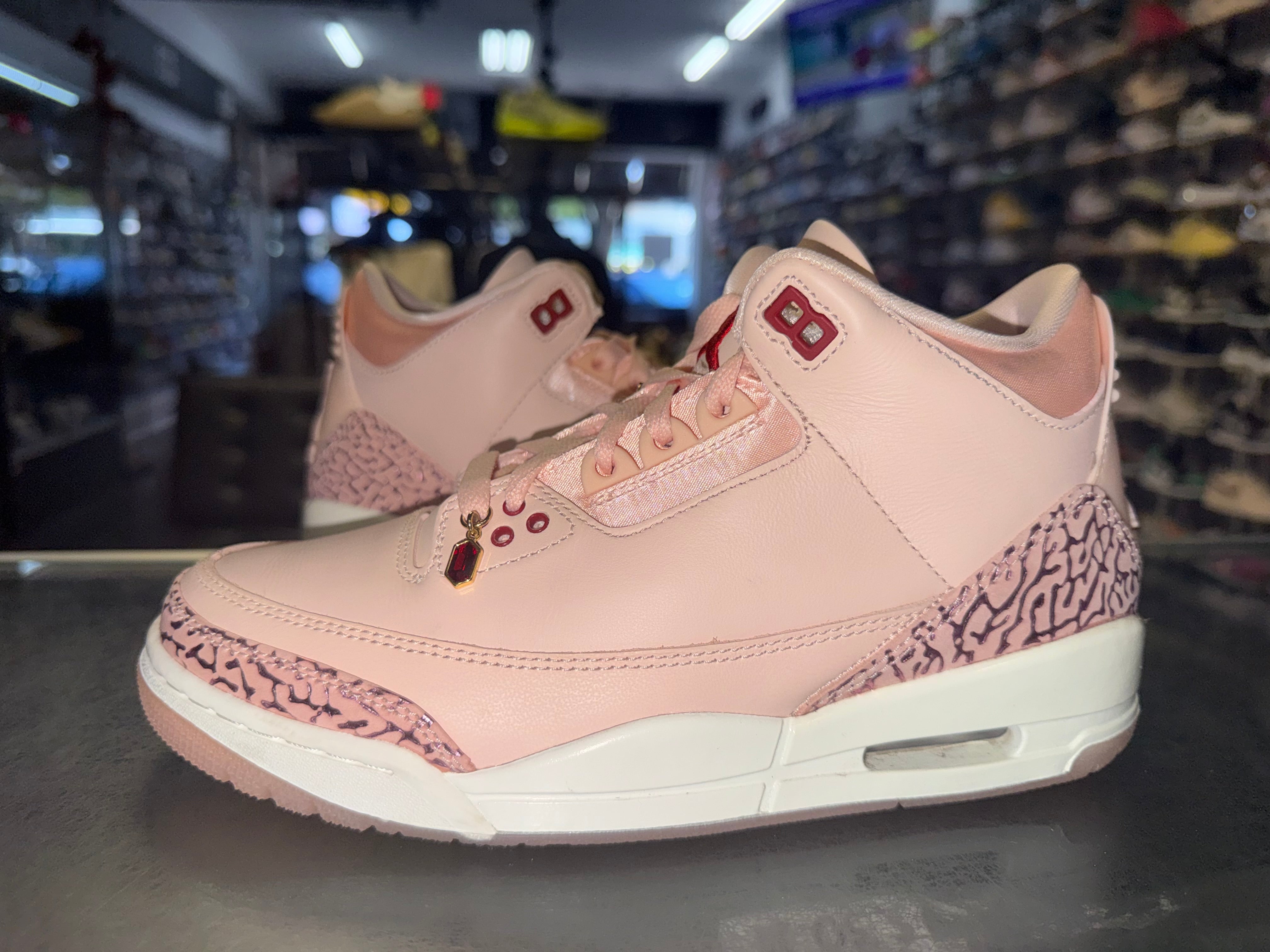 Size 6 (7.5W) Air Jordan 3 "Valentine's Day Treat Yourself"