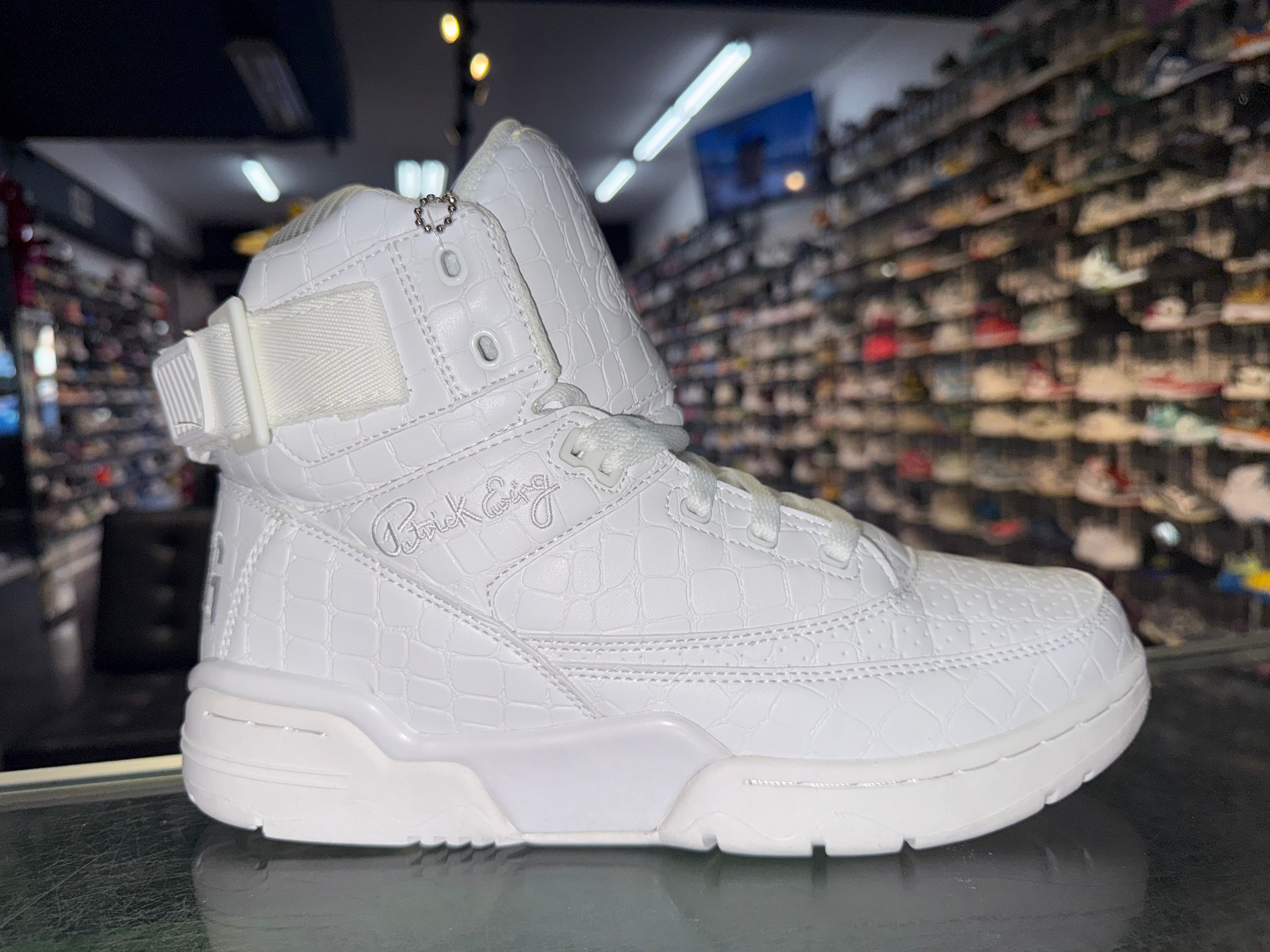 Ewing 33 HI ホワイト ATMO 33 Ewing 33 HI ホワイト ATMO 33 Ewing 33 Hi White Croc - Sneaker Bar