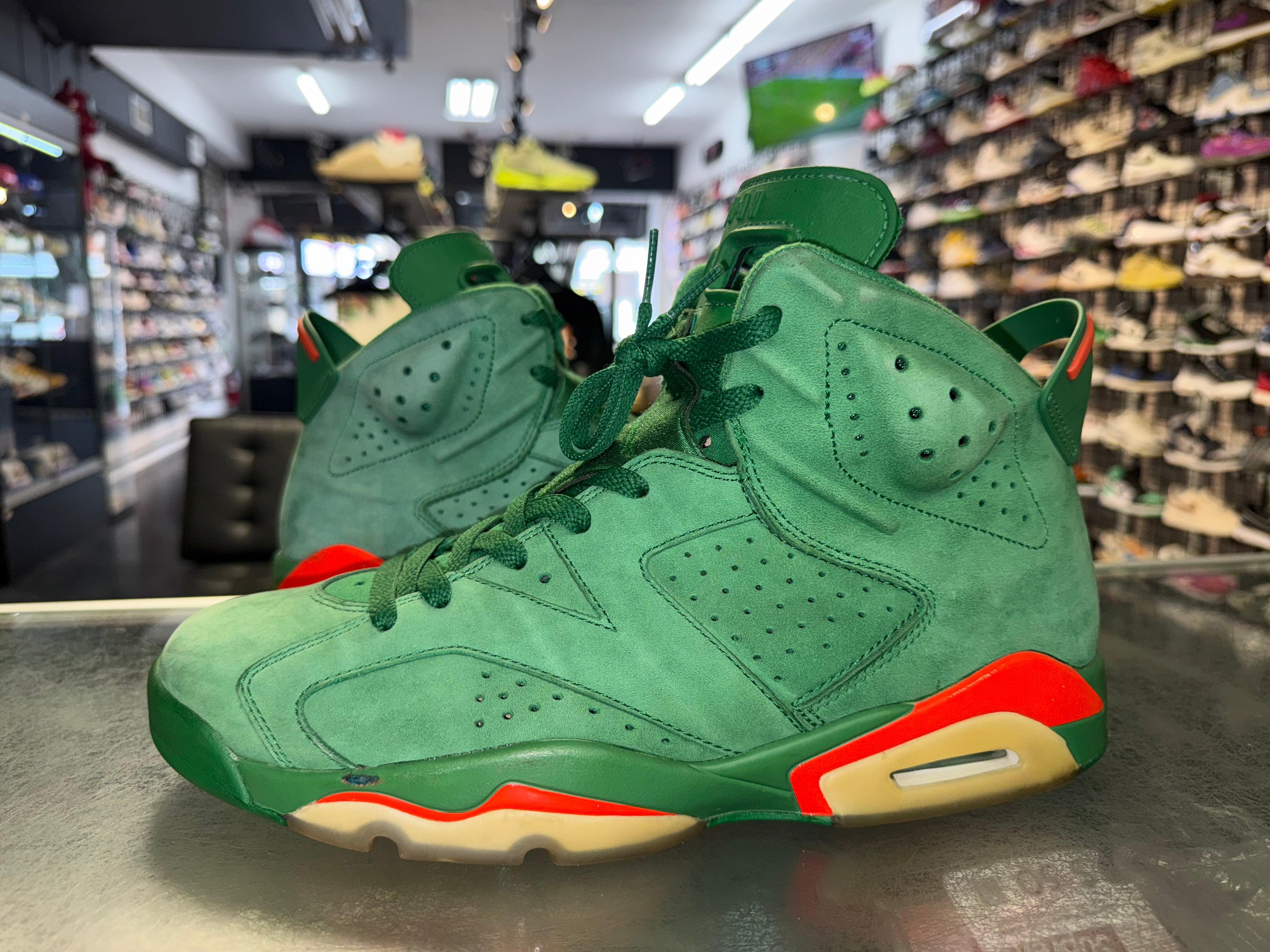 Size 11 Air Jordan 6 Gatorade "Green"