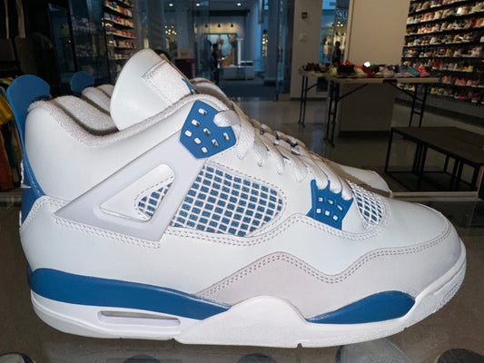 Size 9 Air Jordan 4 “Military Blue” Brand New (Mall)