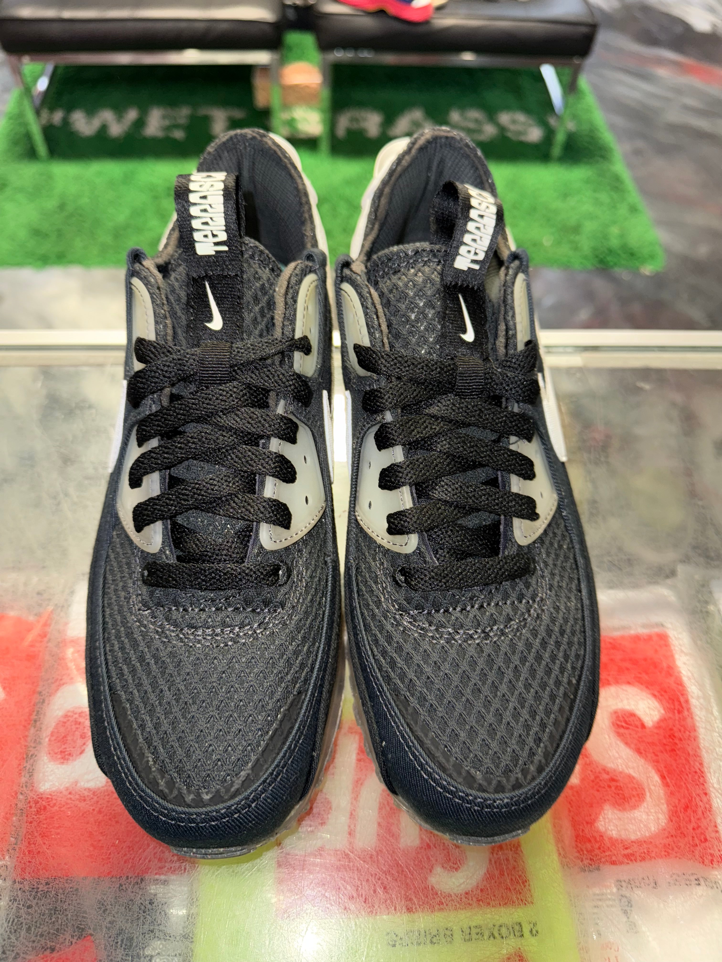 Size 9 Air Max 90 Terrascape Crater foam "Black White" Brand New