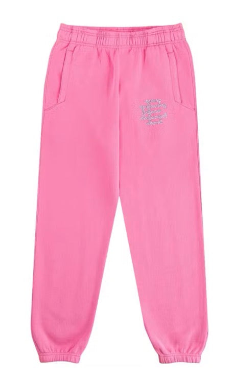Eric Emanuel x Swarovski EE Sweatpants Pink, new, size M