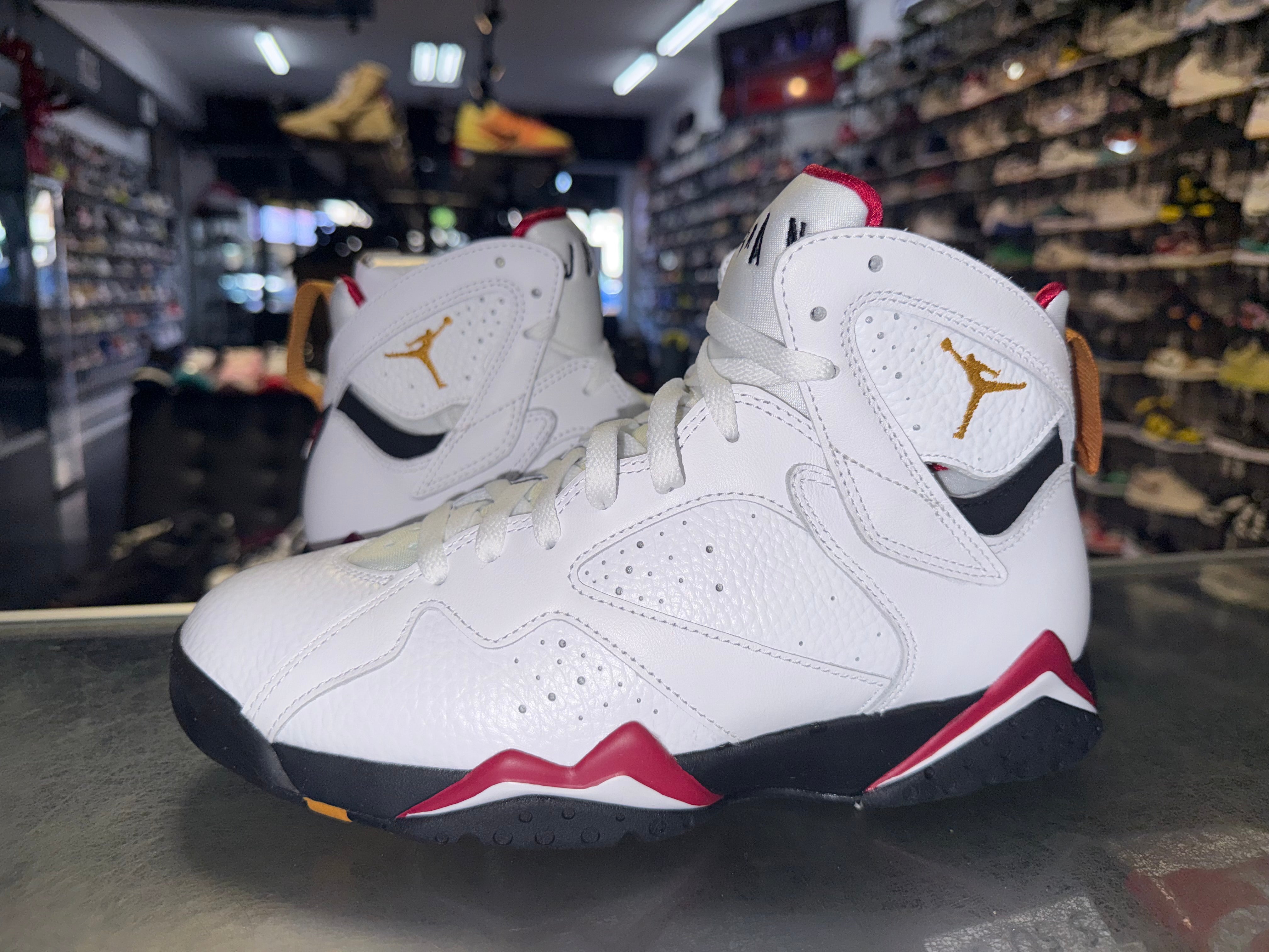 Size 8 Air Jordan 7 "Cardinal"