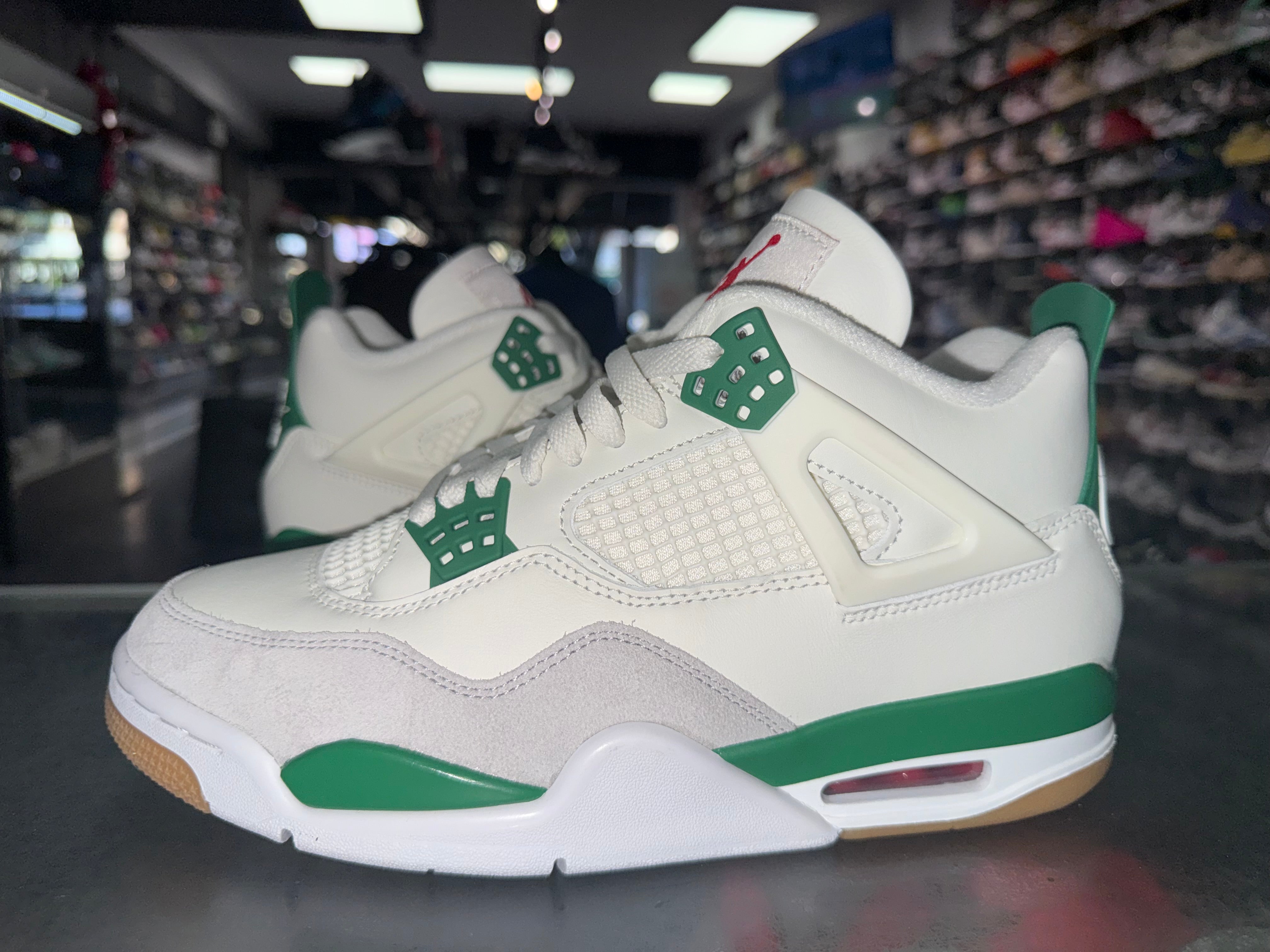 Size 8.5 Air Jordan 4 SB "Pine Green"