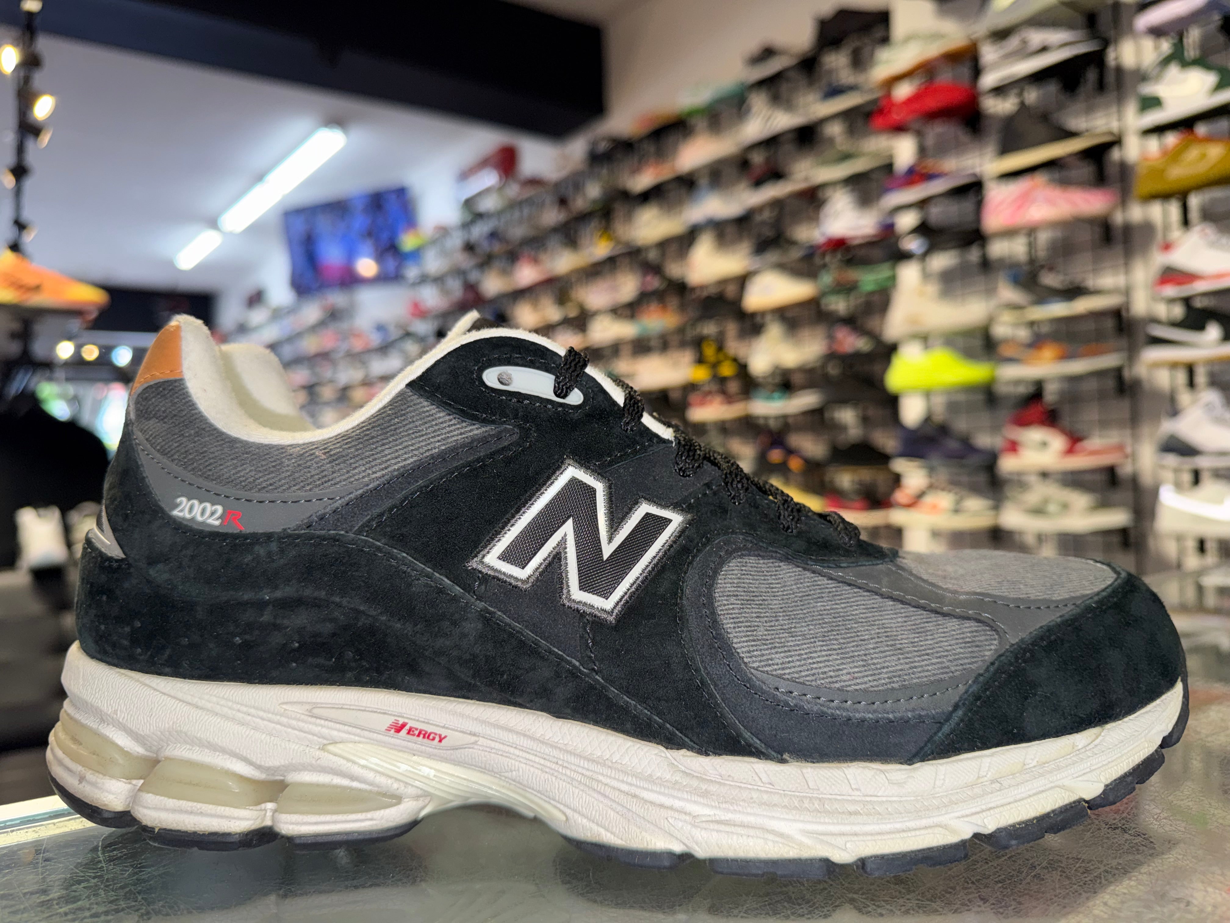 Size 12 New Balance 2002R “Black Sepia”