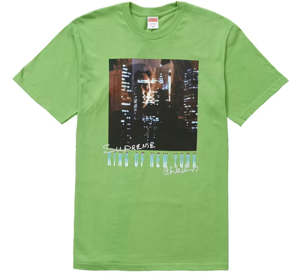 Size L Supreme King of New York Tee “Green”