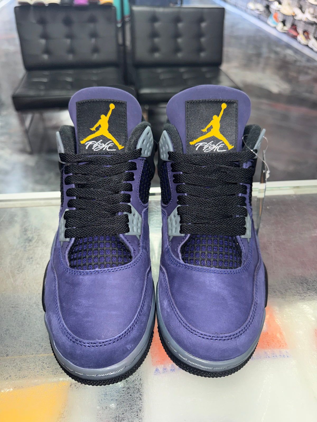 Size 8 Air Jordan 4 “Lakers” Brand New