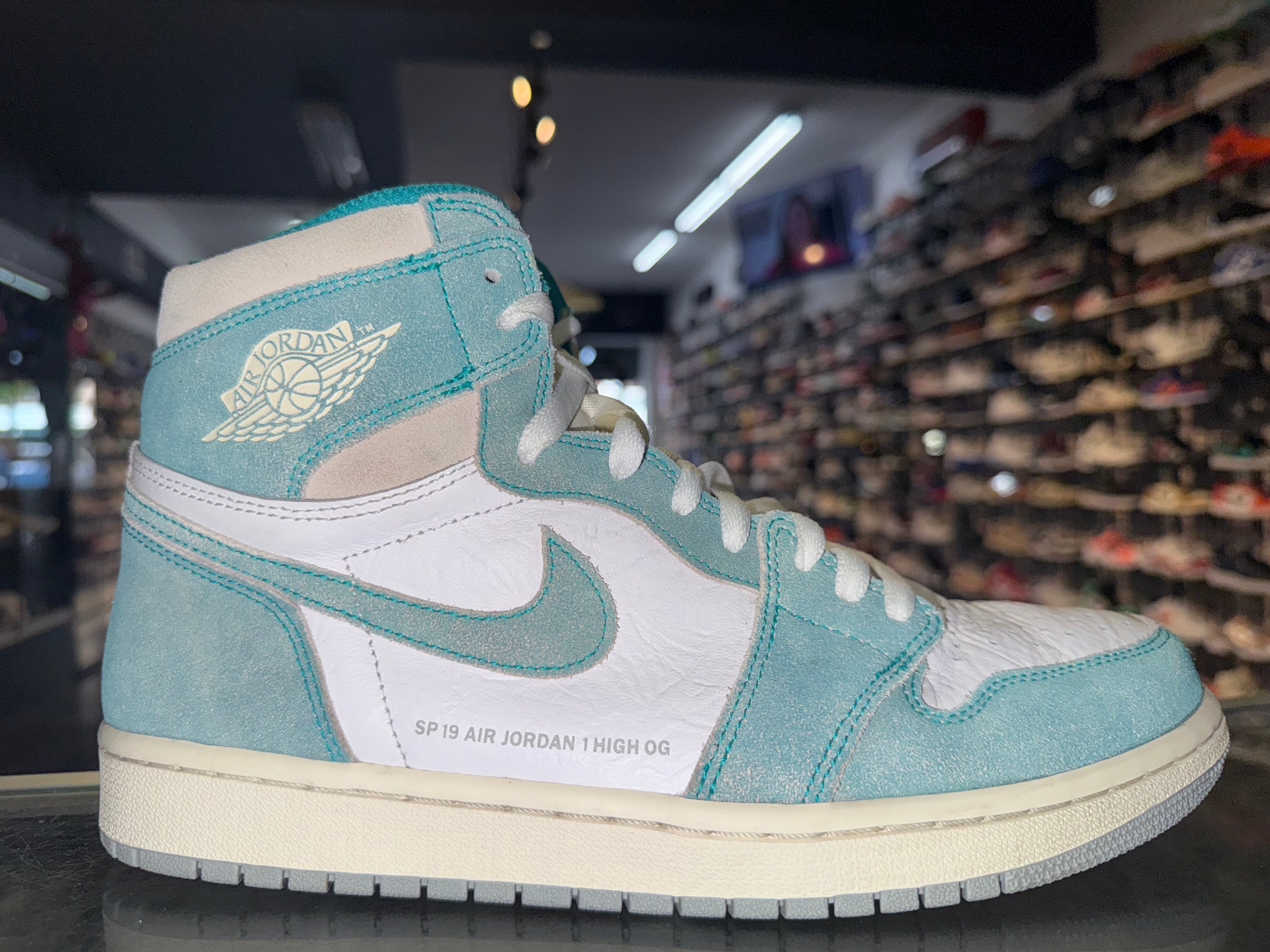 Size 9.5 Air Jordan 1 "Turbo Green"