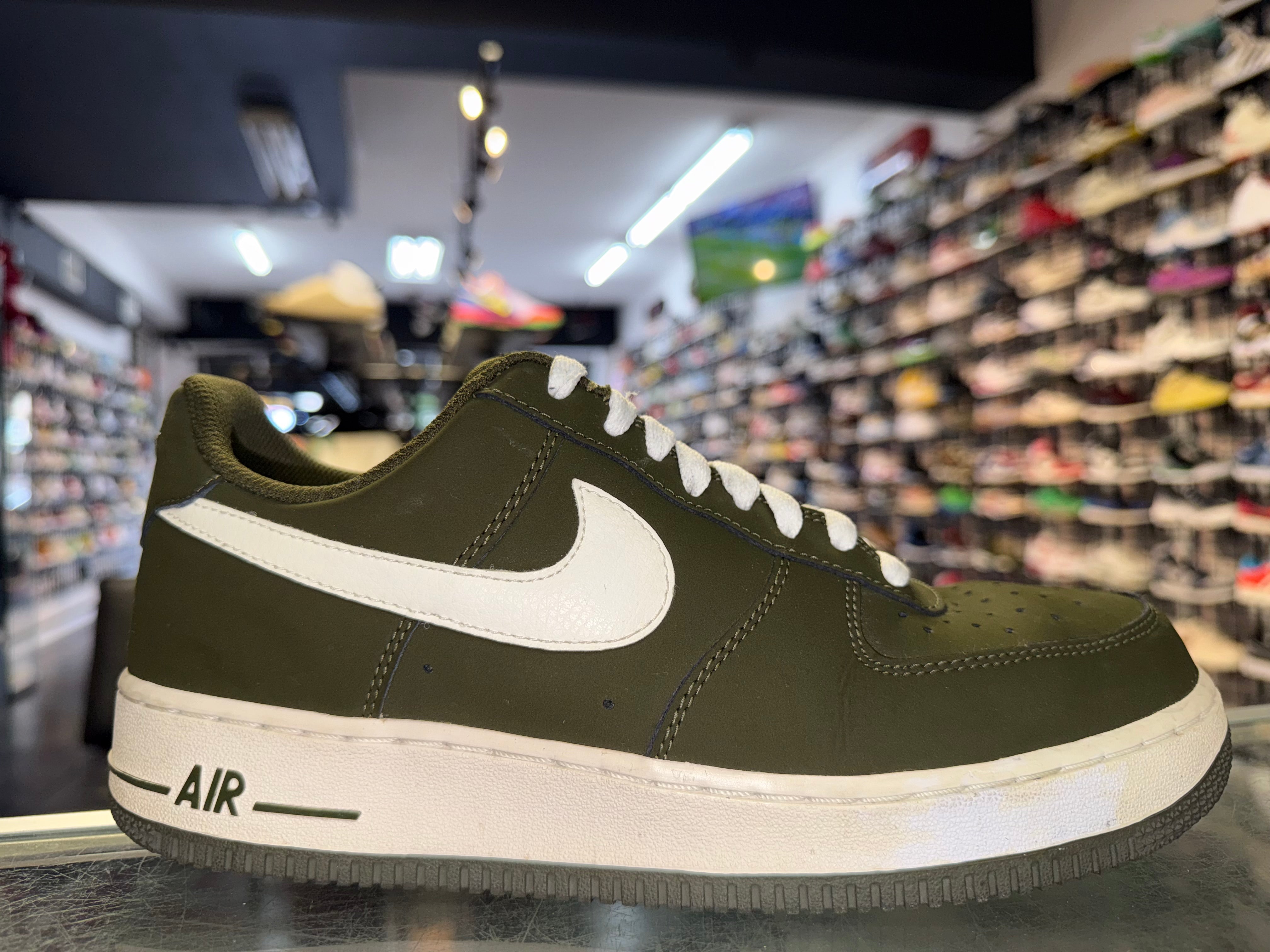 Size 8 Air Force 1 “Olive/White”