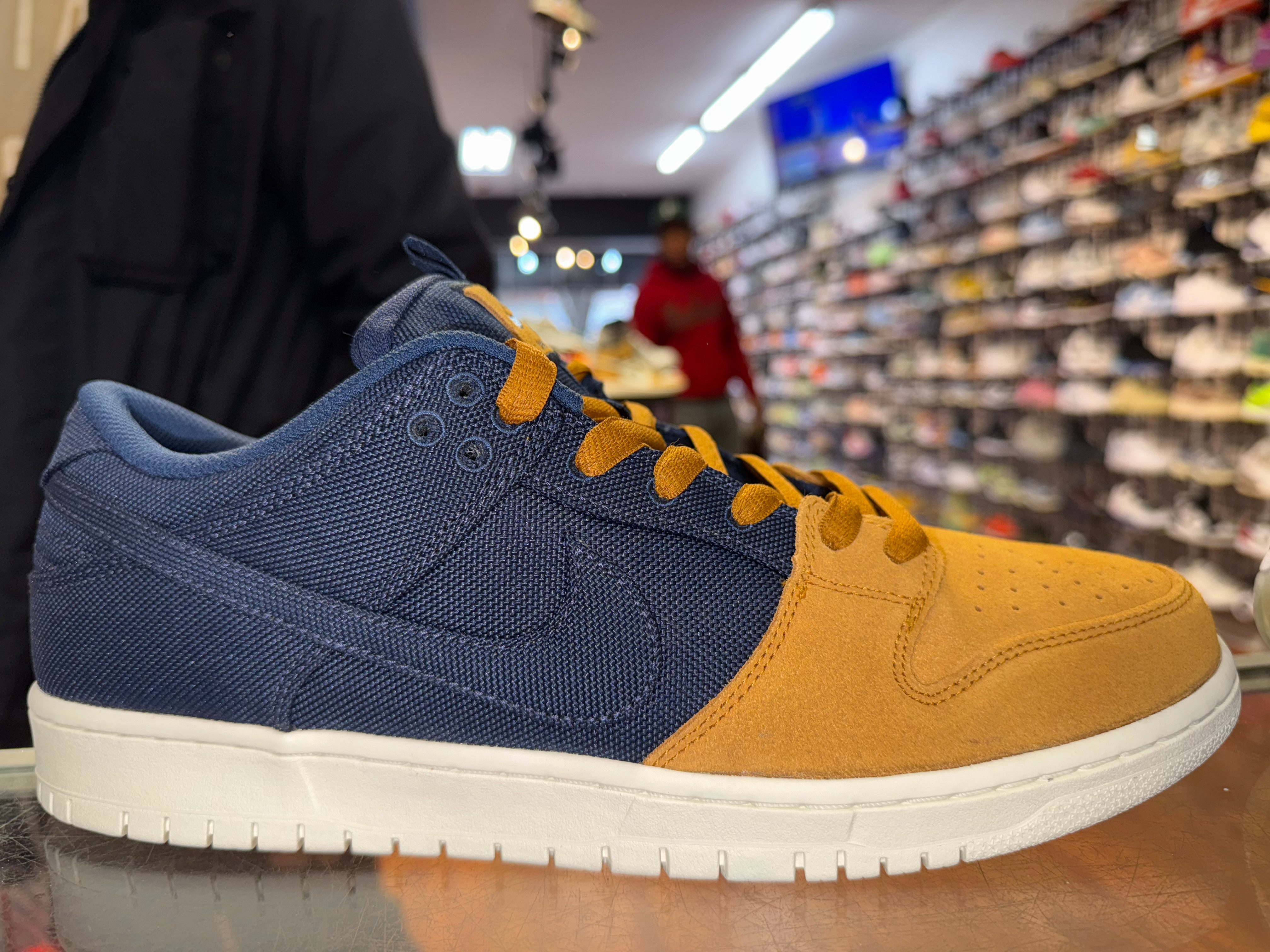 Size 7 Dunk Low SB "90s Backpack" Brand New