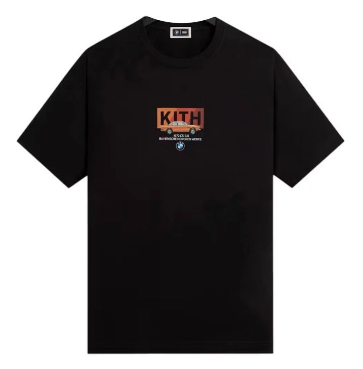 Size L Kith x BMW CSi 3.0 Tee “Black/Orange” Brand New