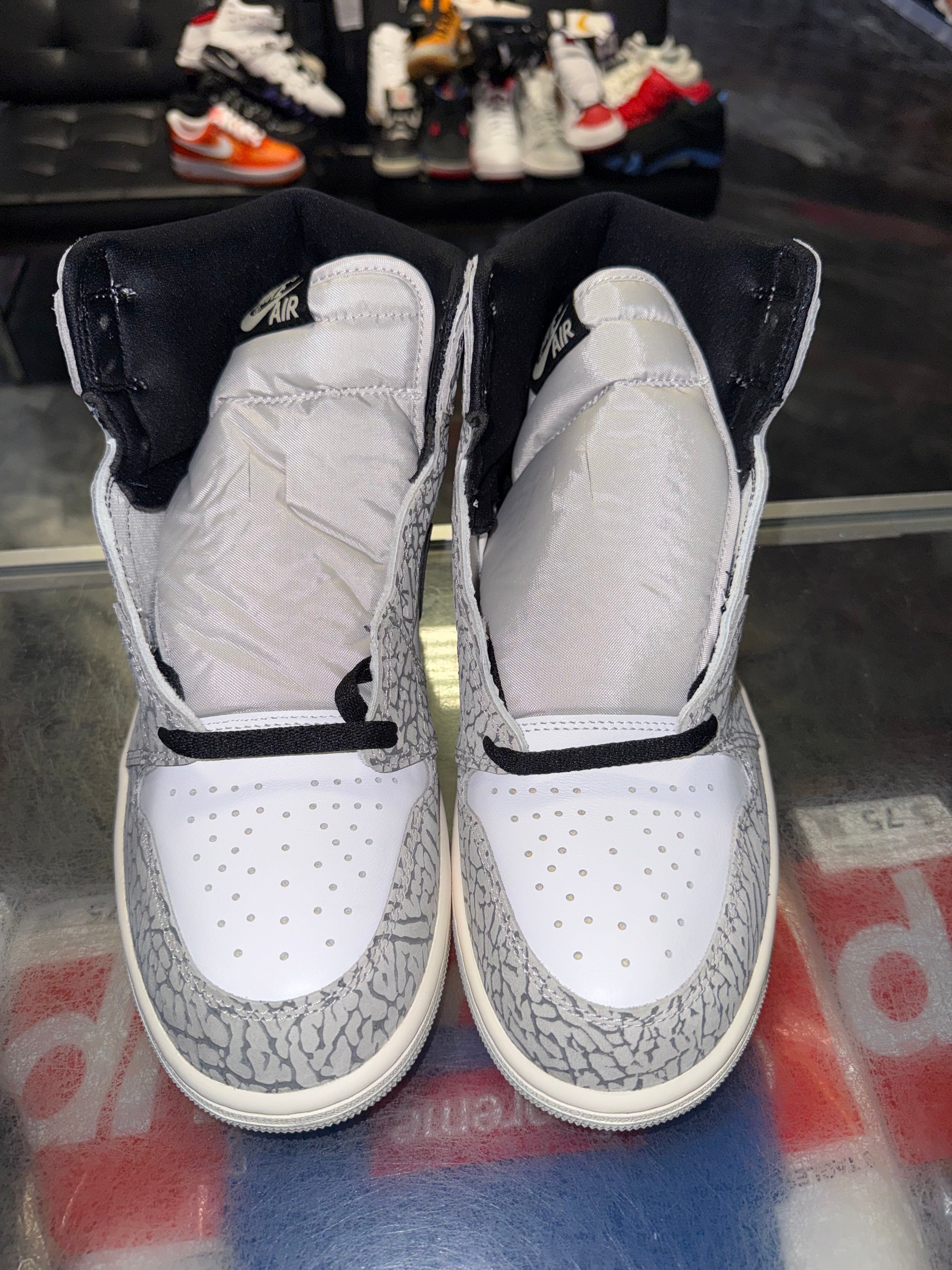 Size 11 Air Jordan 1 “White Cement” Brand New