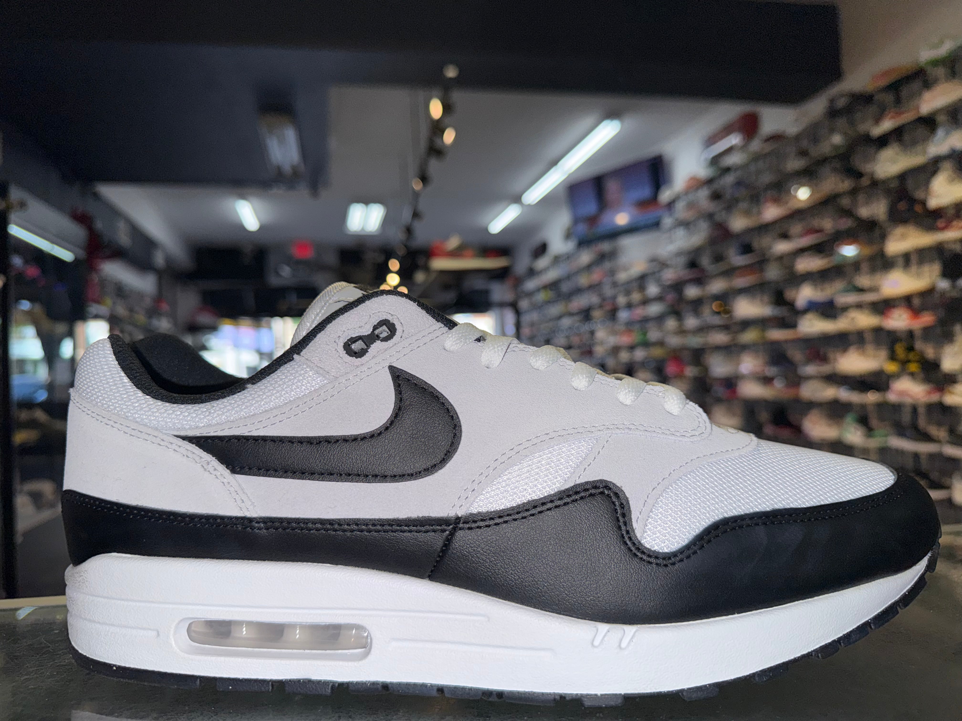 Size 14 Air Max 1 Essential “Black/White”