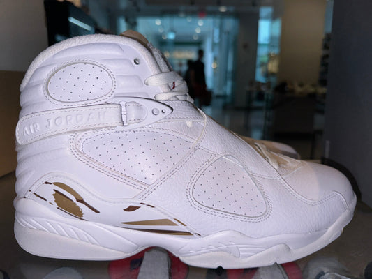 Size 10.5 Air Jordan 8 “OVO White”Brand New (Mall)