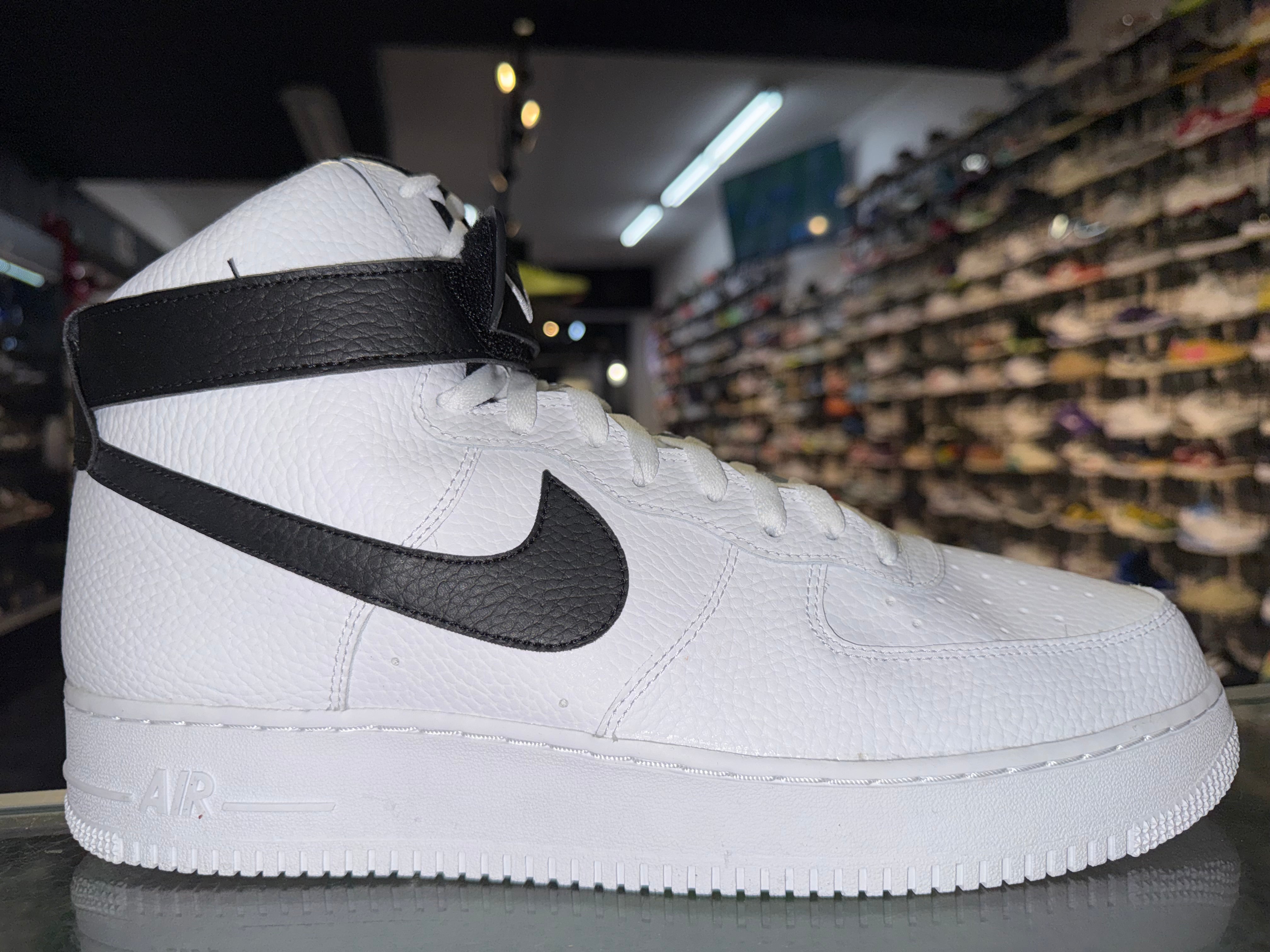 Size 13 Air Force 1 High "White Black" Brand New