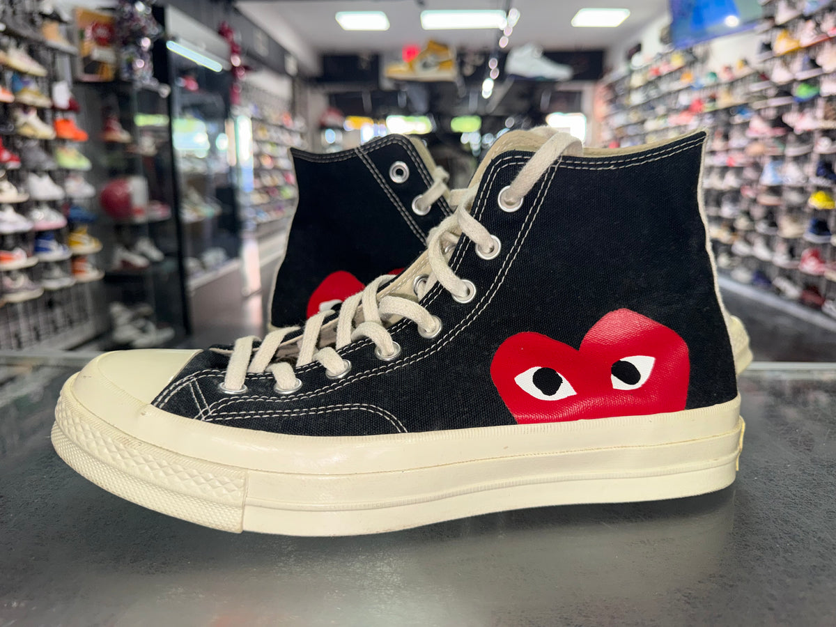 Size 9 Converse All Star Comme Des Garcons "Black"