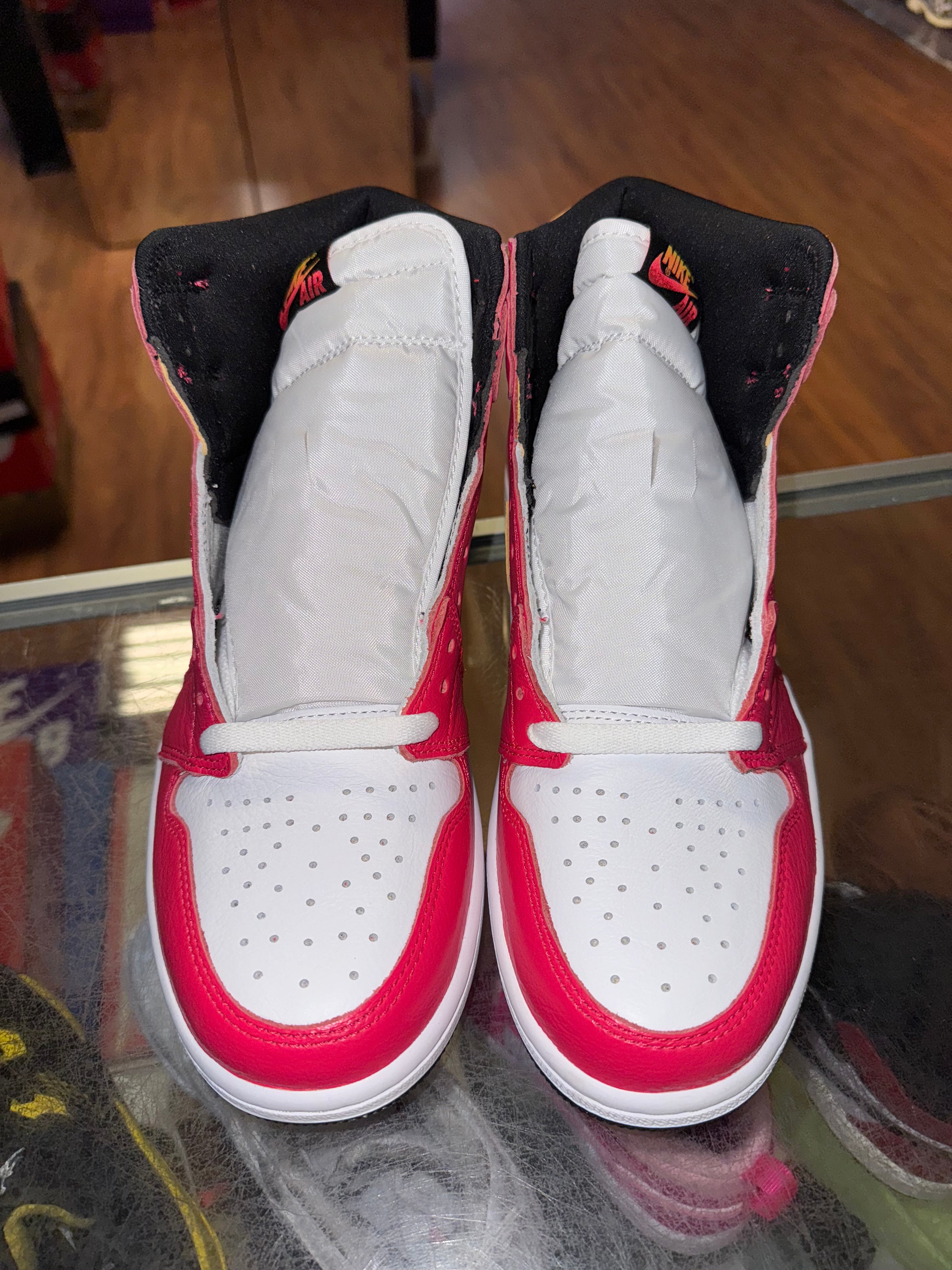 Size 10.5 Air Jordan 1 “Fusion Red” Brand New