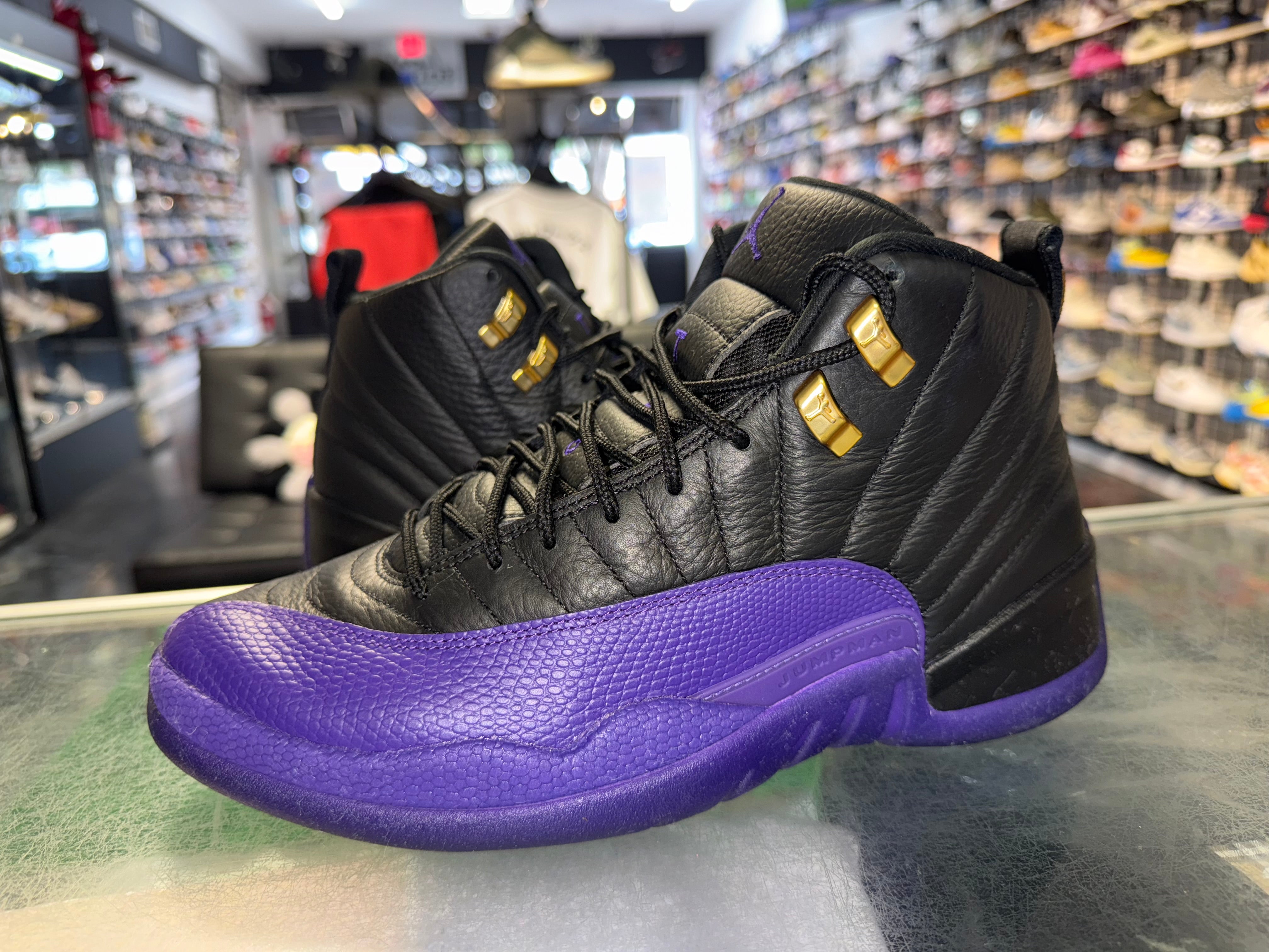 Size 8.5 Air Jordan 12 “Field Purple”