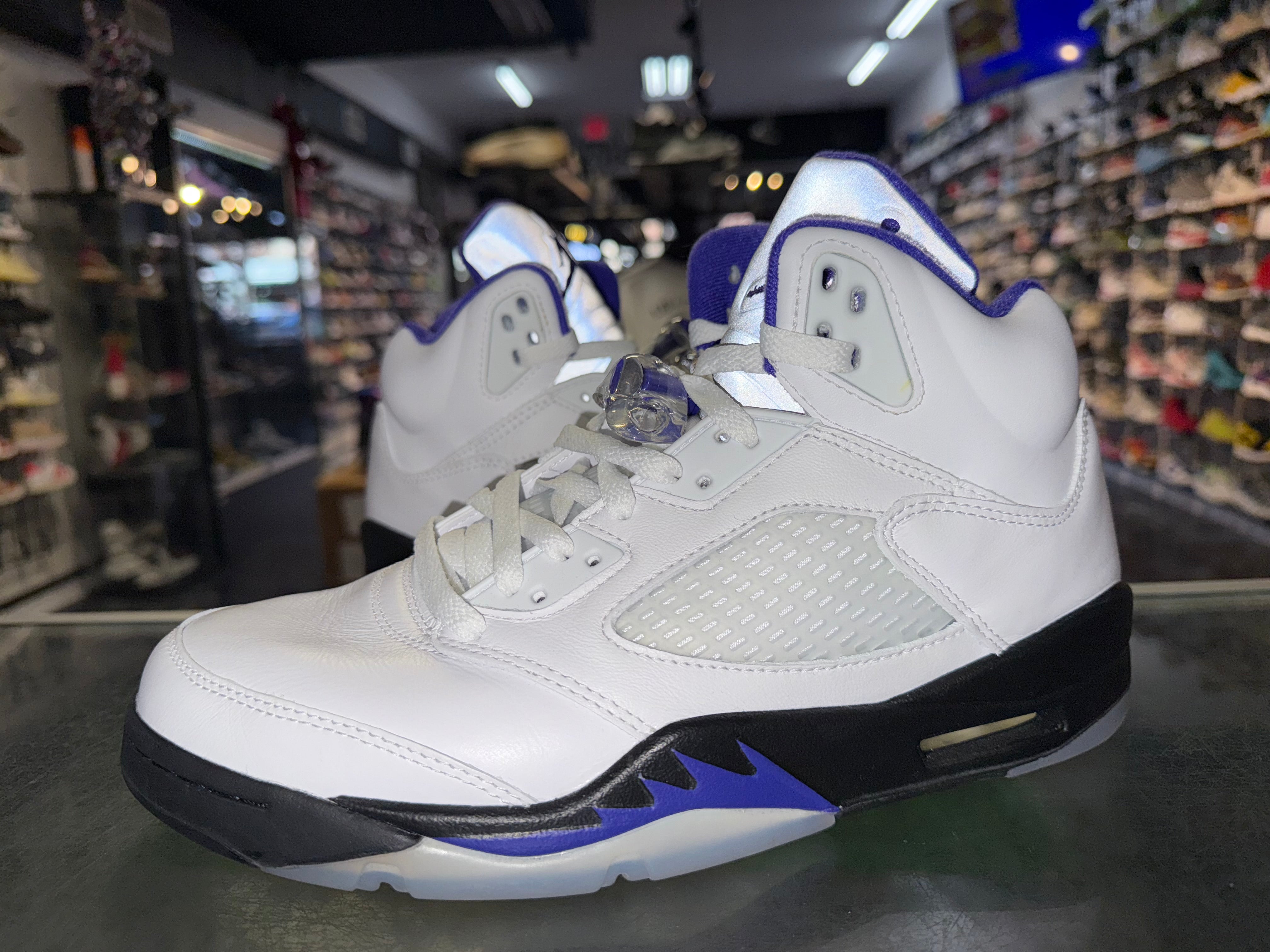 Size 9 Air Jordan 5 "Dark Concord"