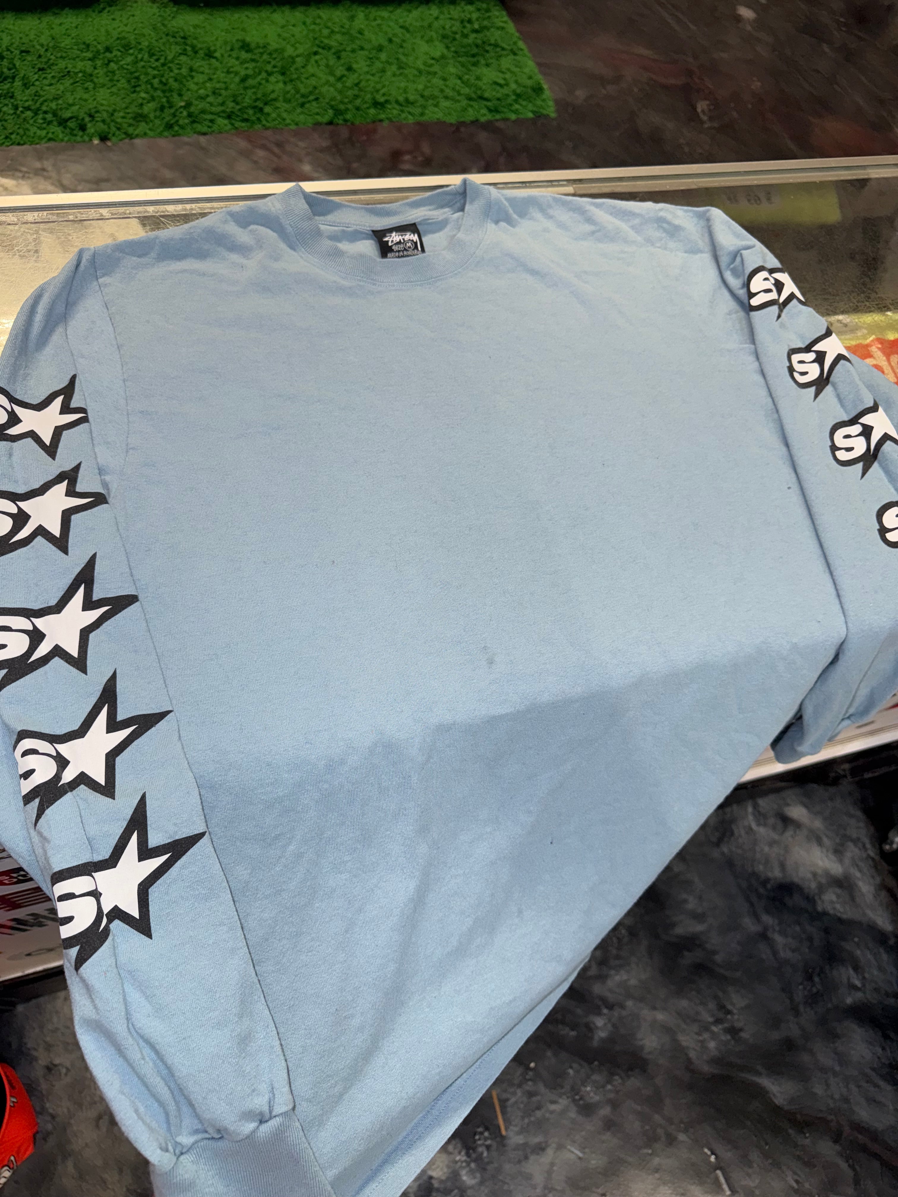 Small Stussy Star Long Sleeve Shirt