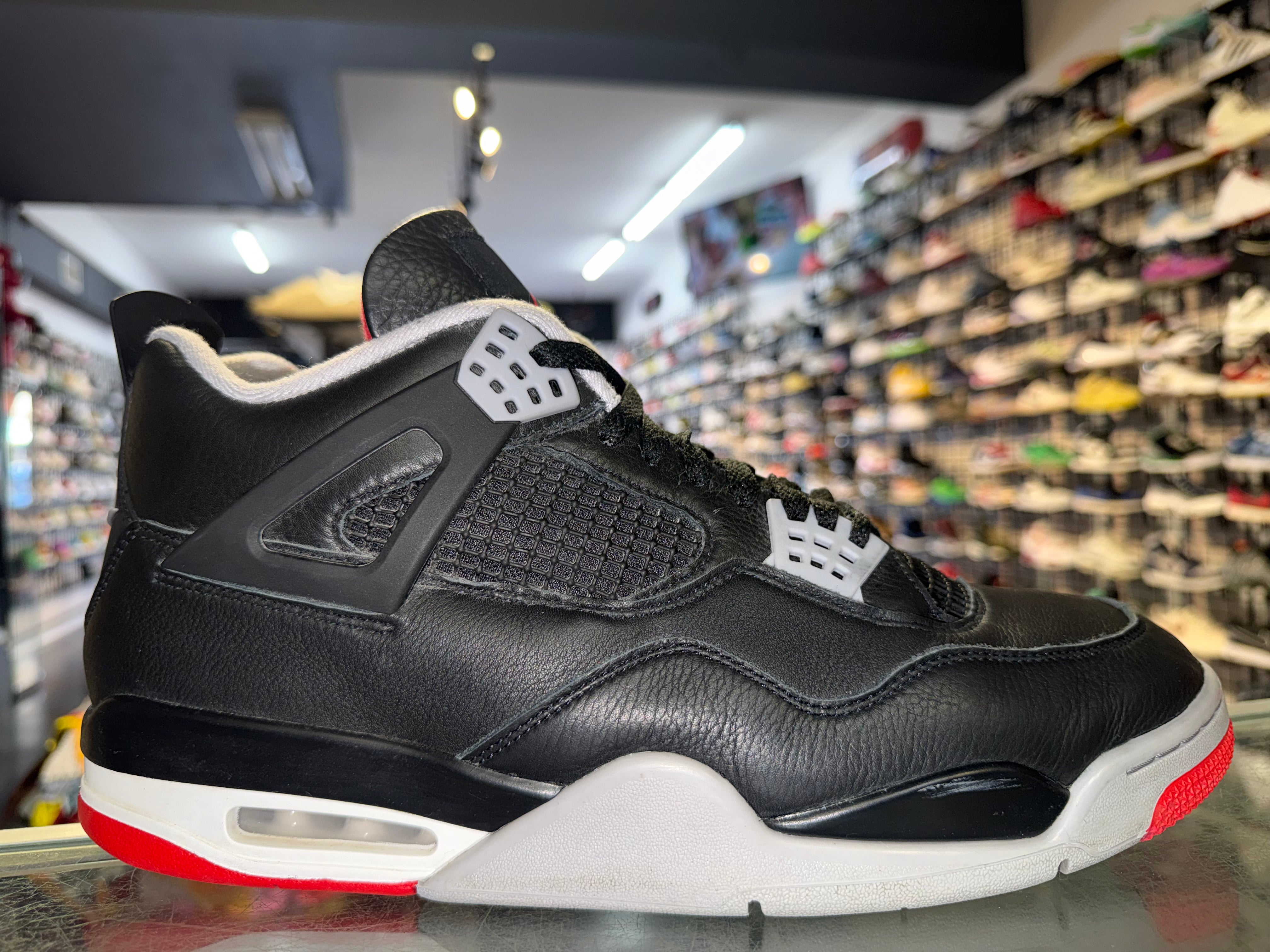 Size 13 Air Jordan 4 "Bred Reimagined"