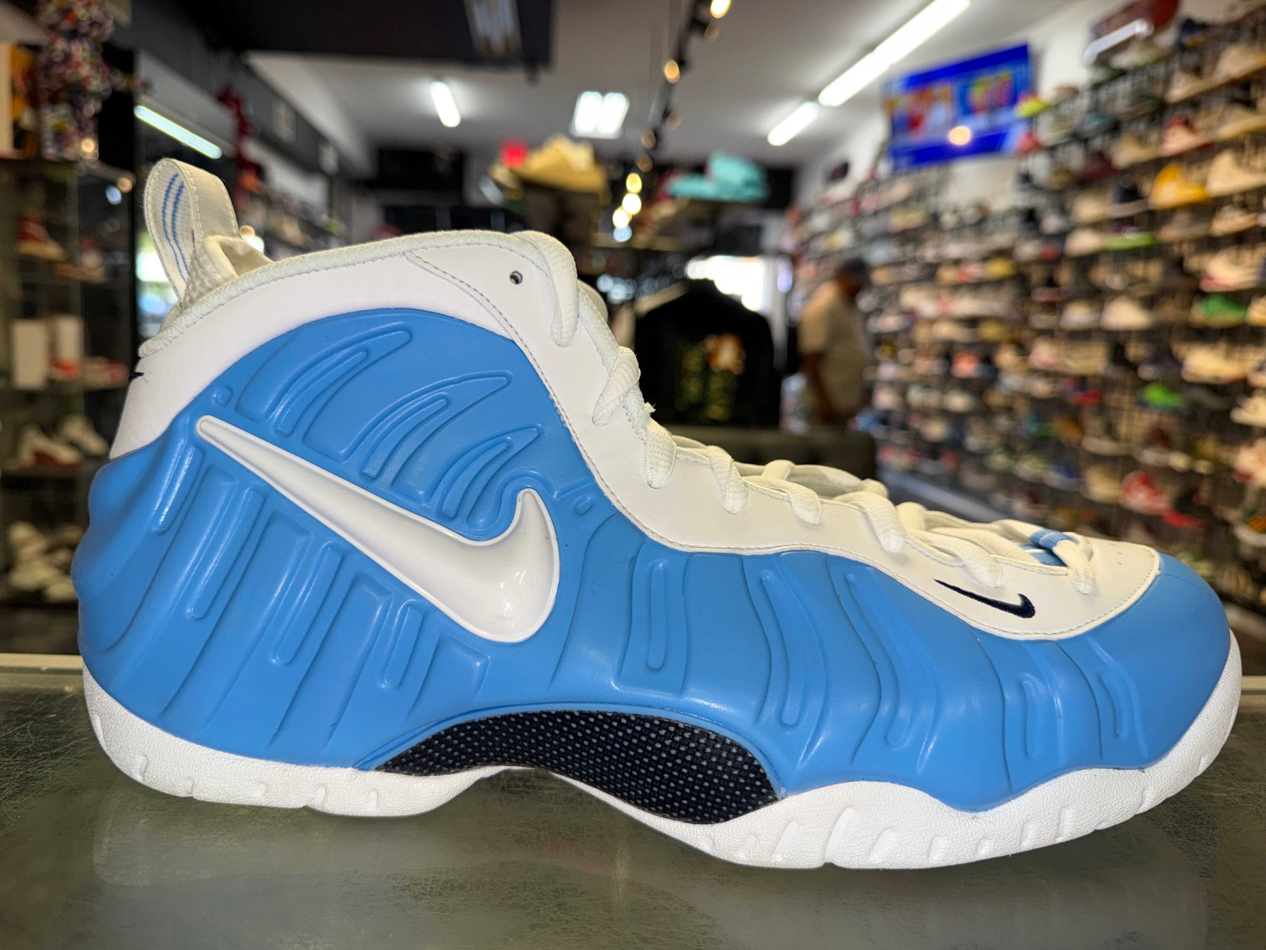 Size 13 Foamposite Pro "University Blue"