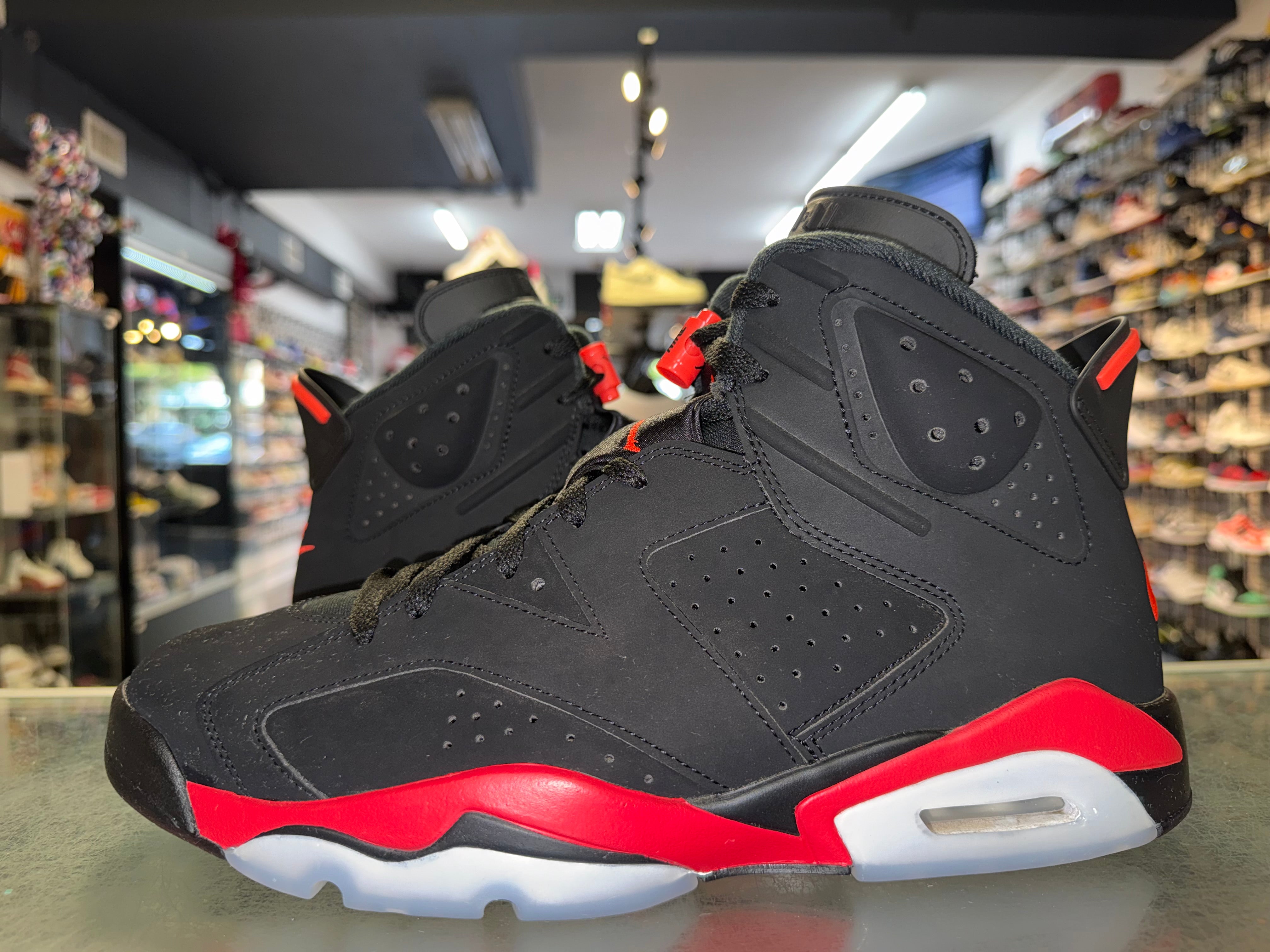 Size 11.5 Air Jordan 6 "Infrared Salesman"