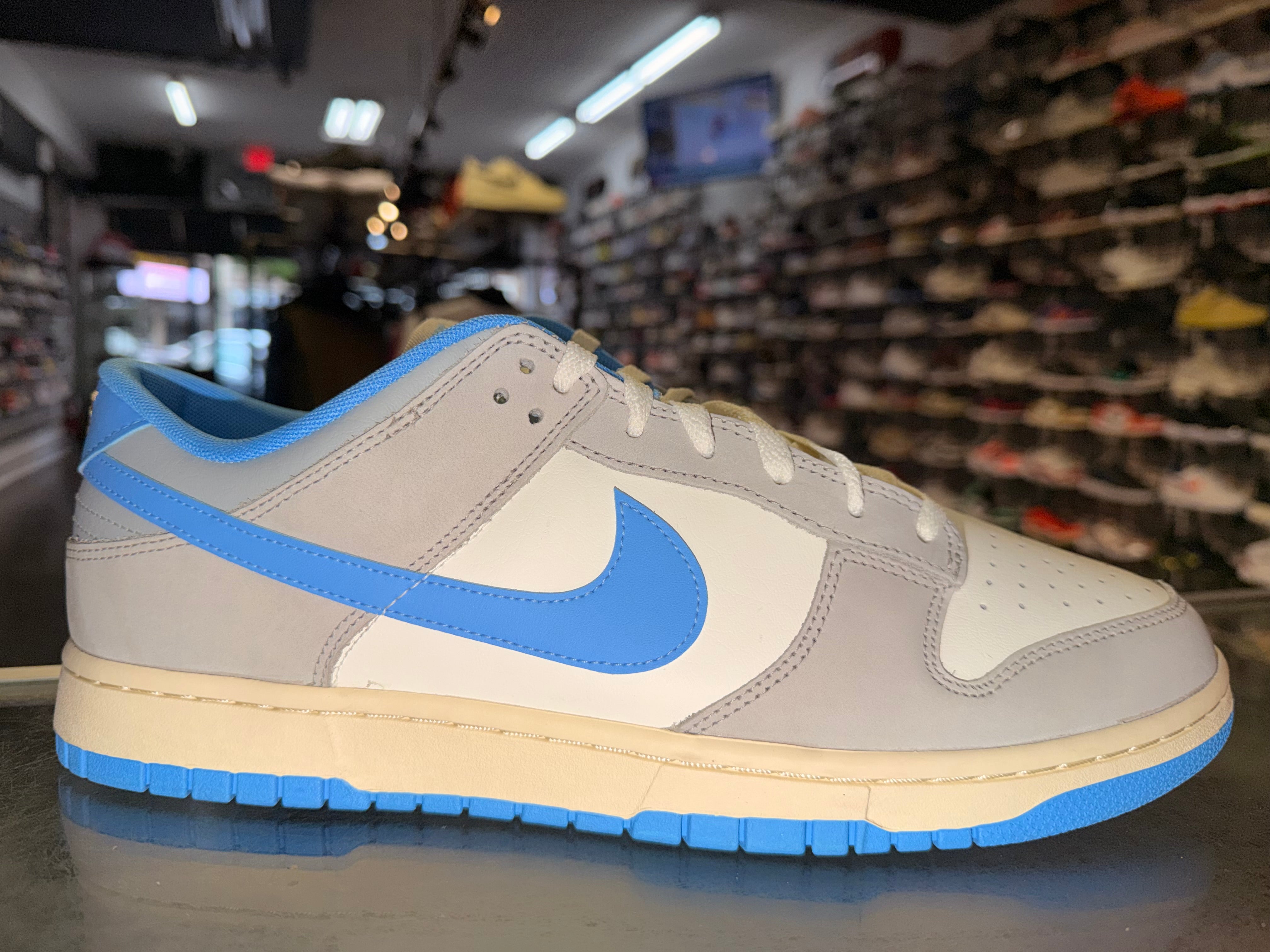 Size 13 Dunk Low Athletic Department "University Blue"