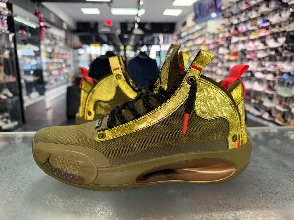 Size 10.5 Air Jordan 34 “Bayou Boys”