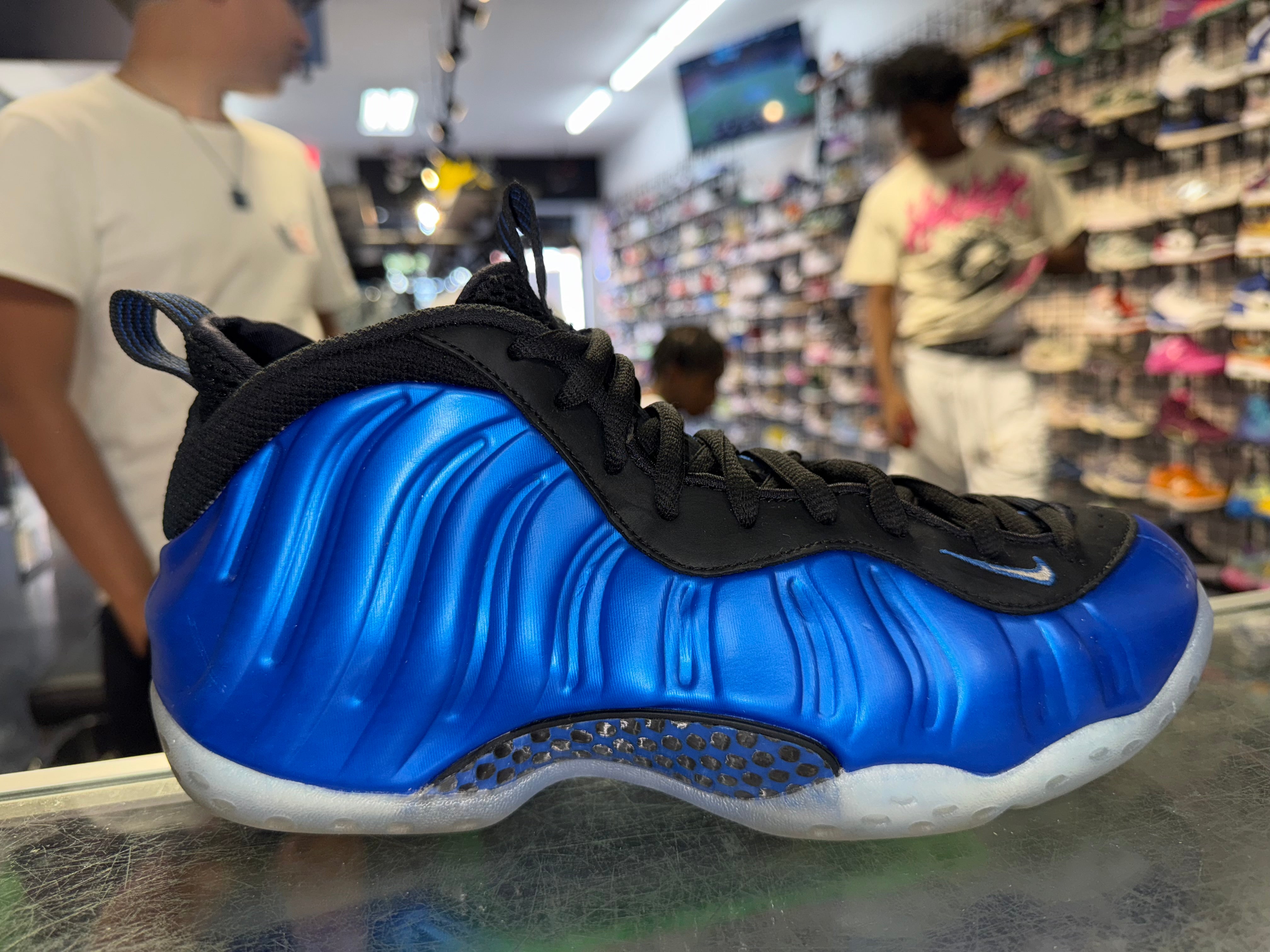 Size 8 Foamposite One "International Blue"