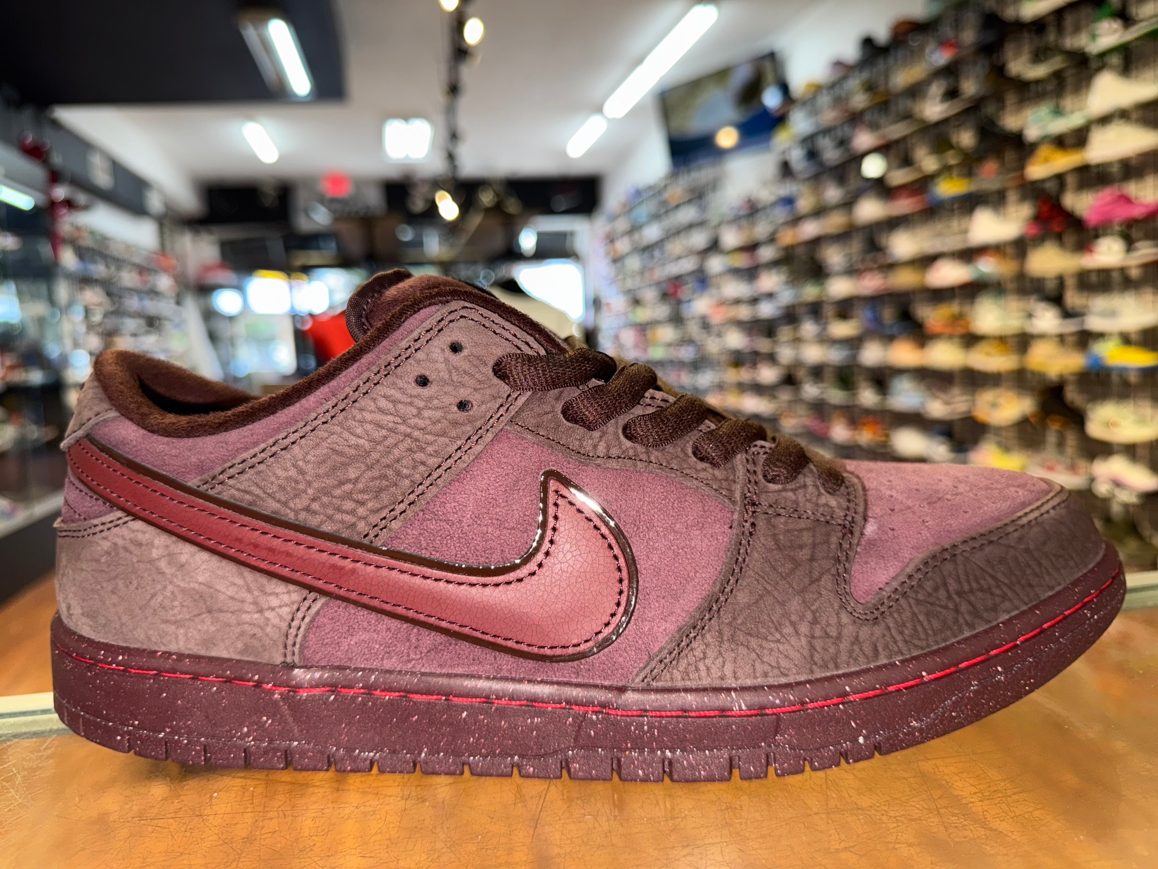 Size 12 Dunk Low SB City of Love "Burgundy Crush"