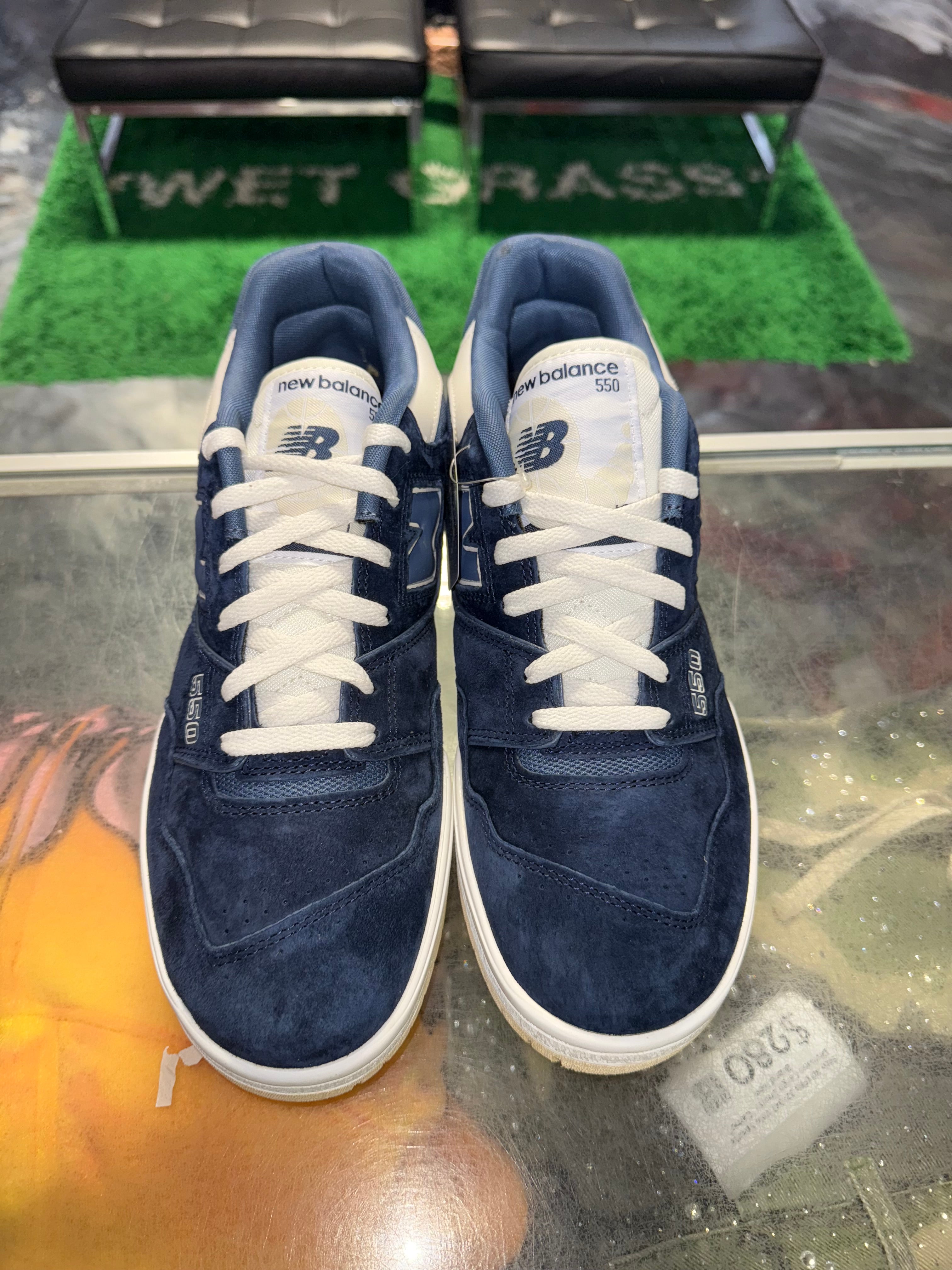 Size 10.5 New Balance 550 “Indigo Suede” Brand New